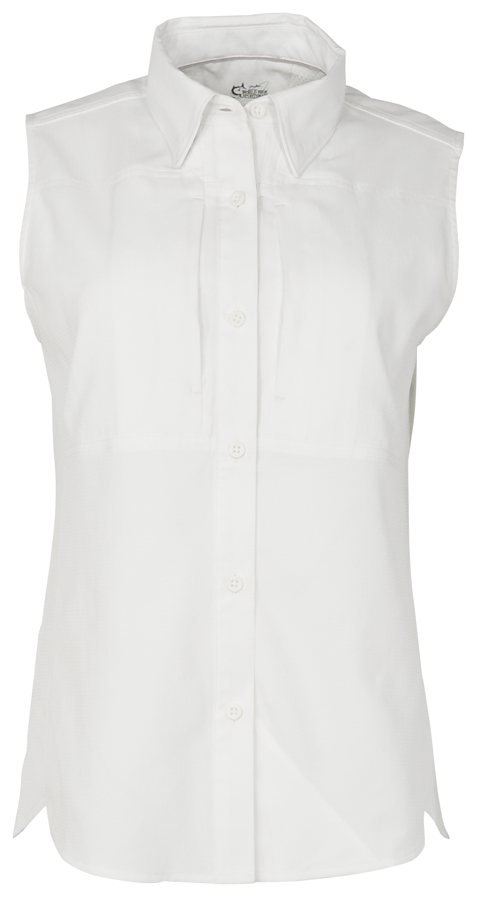 Image of World Wide Sportsman Marina Sleeveless Shirt - White