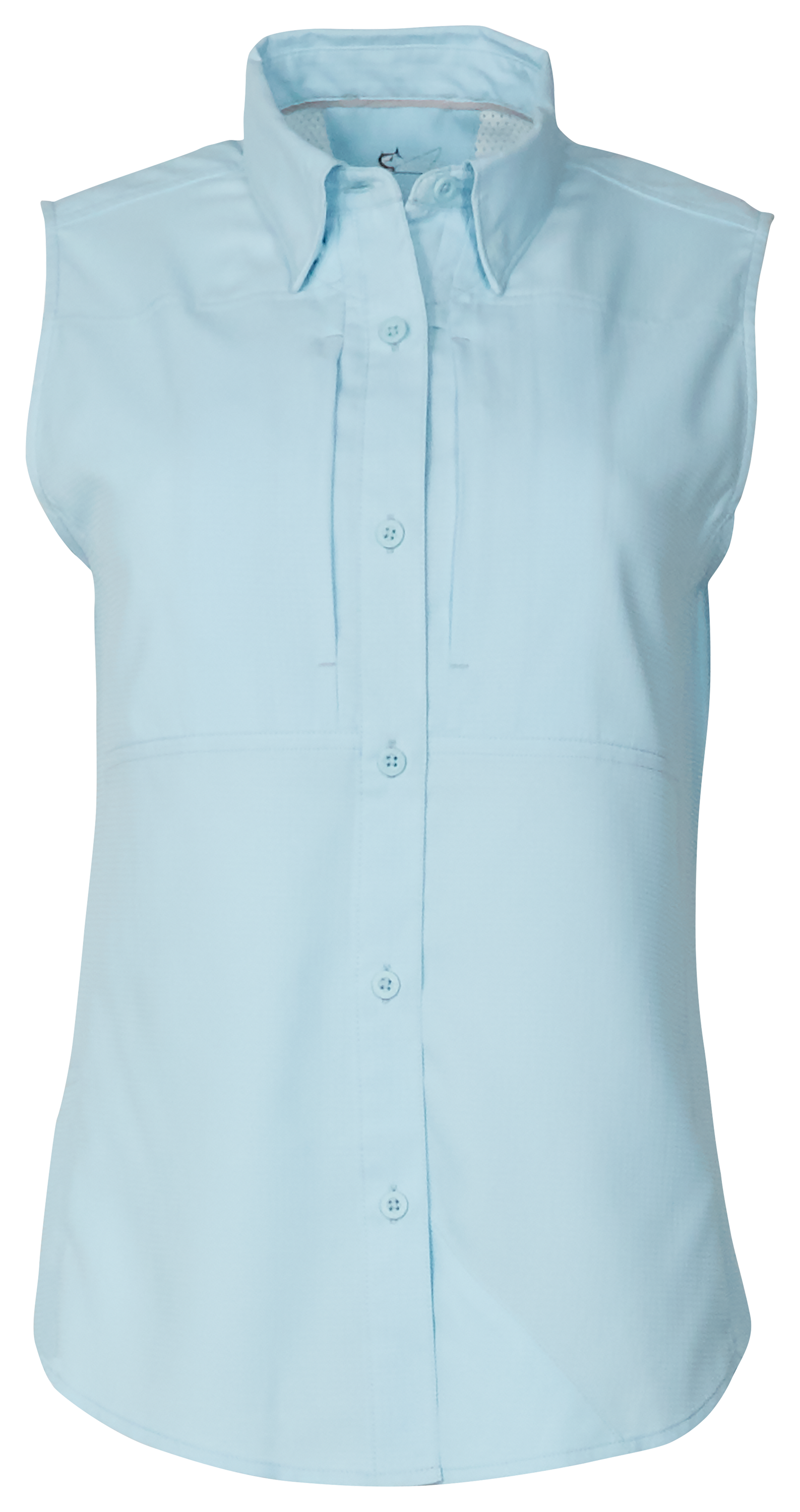 Image of World Wide Sportsman Marina Sleeveless Shirt - Corydalis Blue