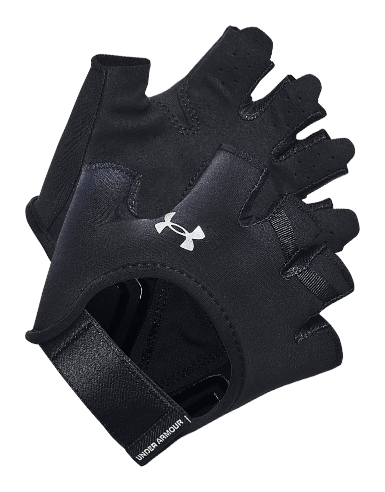 Image of Under Armour Training Gloves for Ladies - Black/Silver - XS