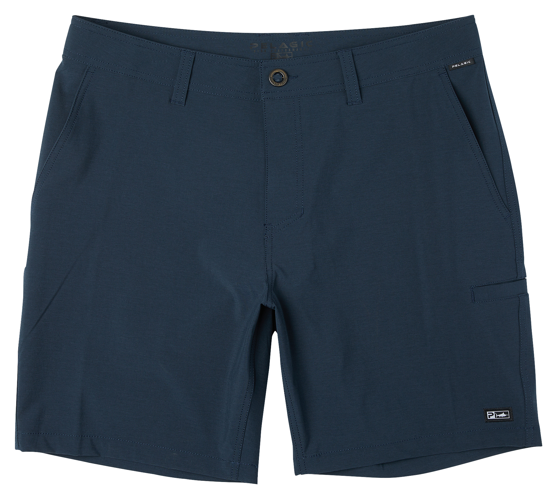 Image of "Pelagic Mako 20"" Hybrid Shorts - Dark Navy"