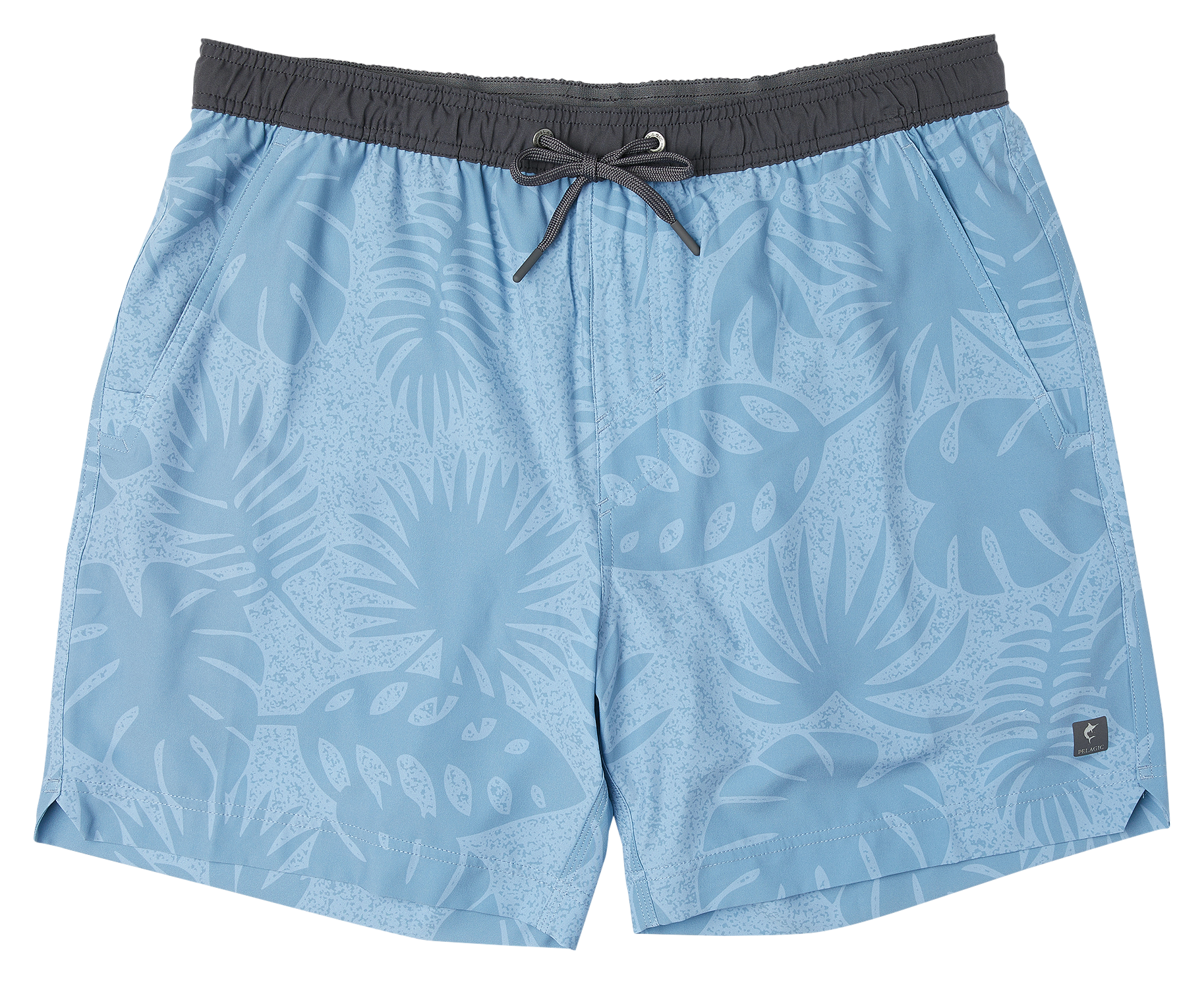 Image of Pelagic Leiday Elastic Waist Shorts - Slate