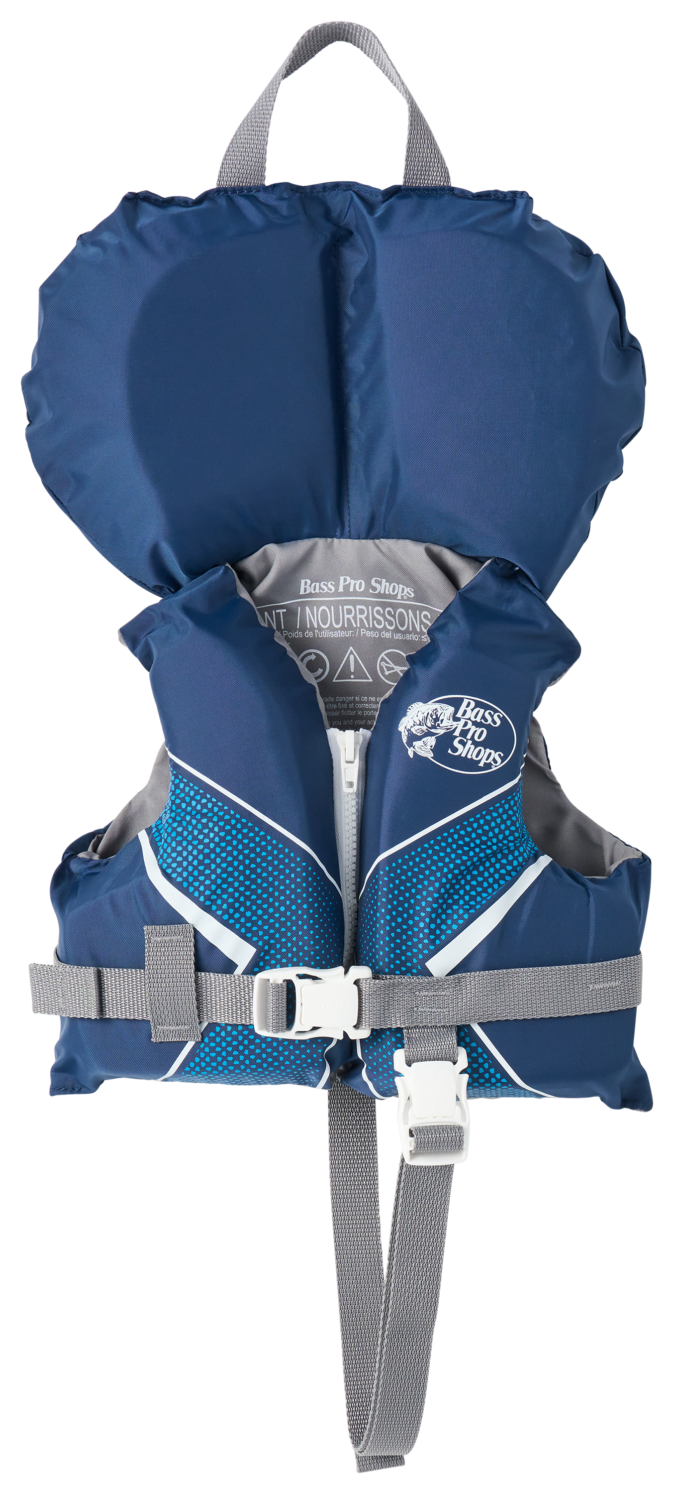 Image of Bass Pro Shops Life Jacket for Babies - Blue