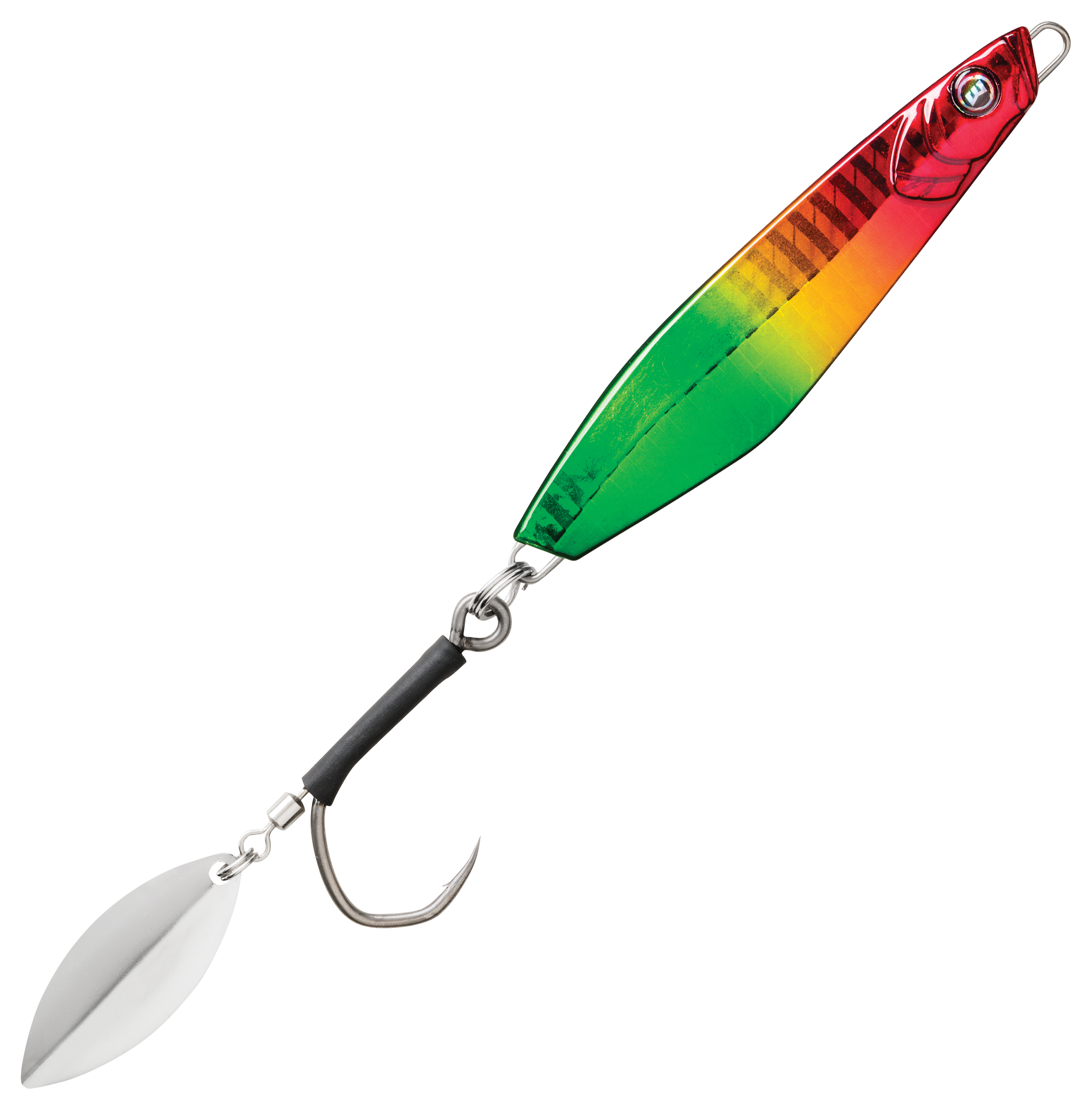 Williamson Thunder Jig Bladed - Rasta Glow - 3'' - 1-3/8 oz