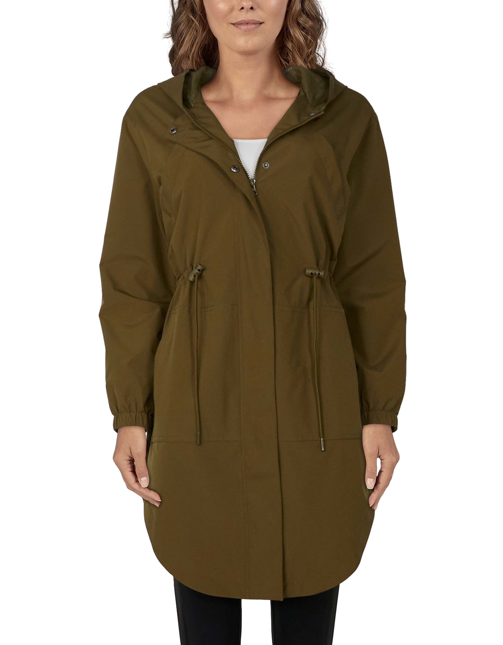 NATURAL REFLECTIONS Tech Stretch Trench Coat