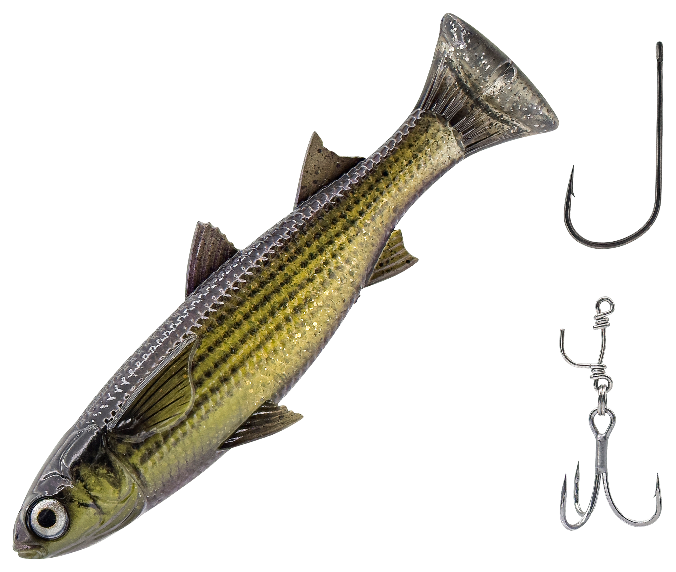 Savage Gear 3D LT Mullet - Dark Mullet - 6'' - oz