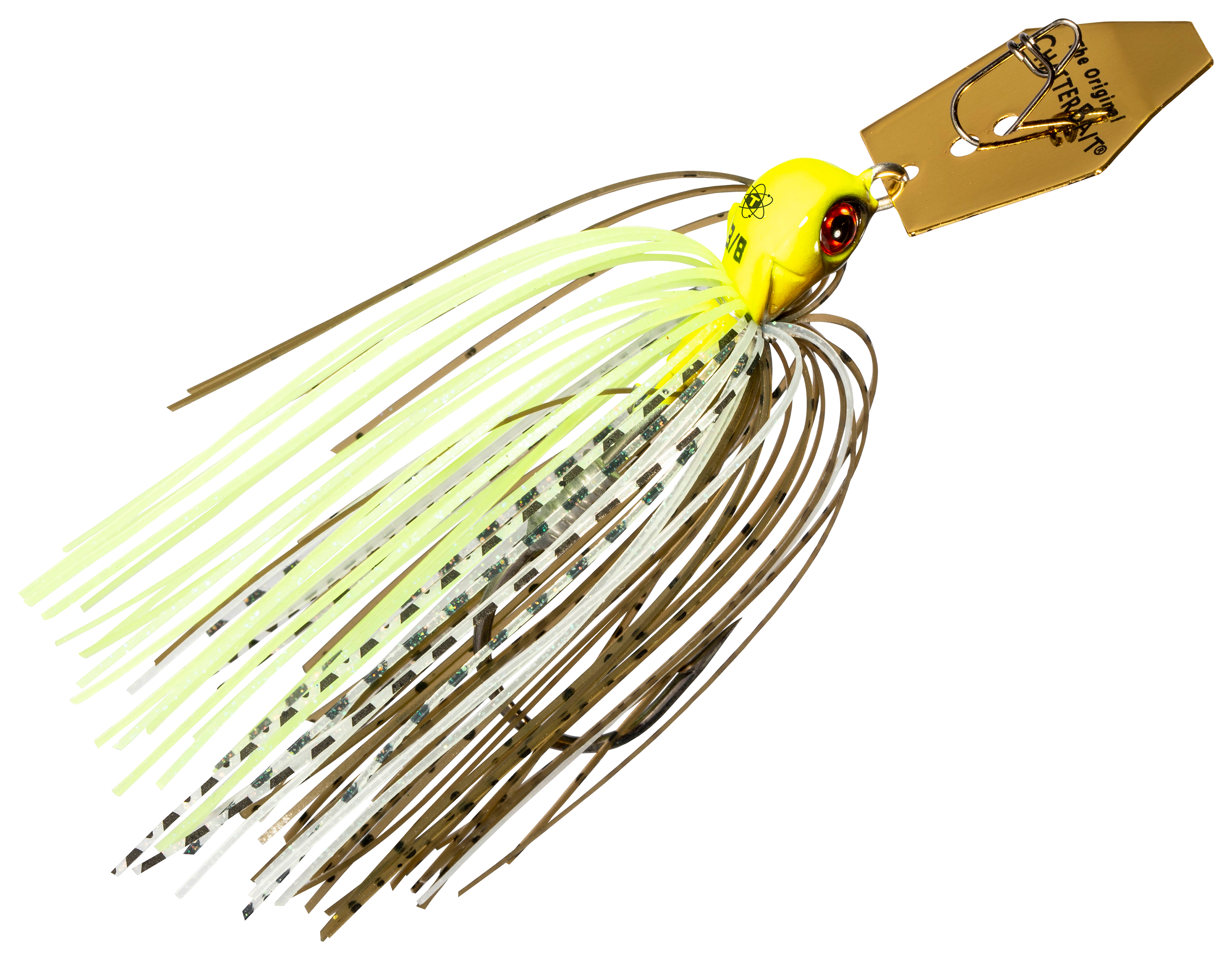 Image of Z-Man Tungsten ChatterBait Elite EVO Jig - Hot Snakes - 3/8 oz.