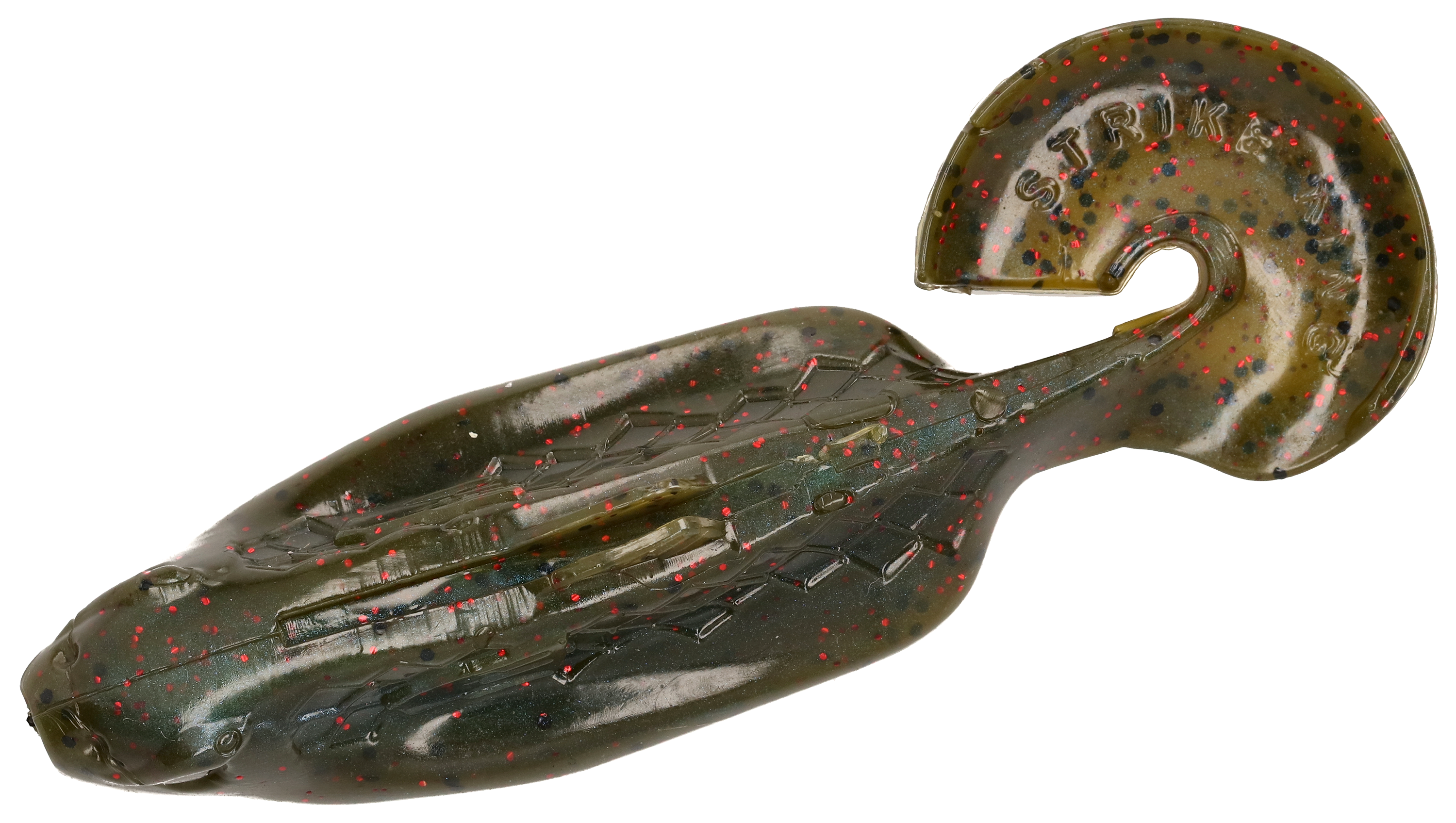 Image of Strike King Rage Buzz Minnow - Blue Craw/Red Flake