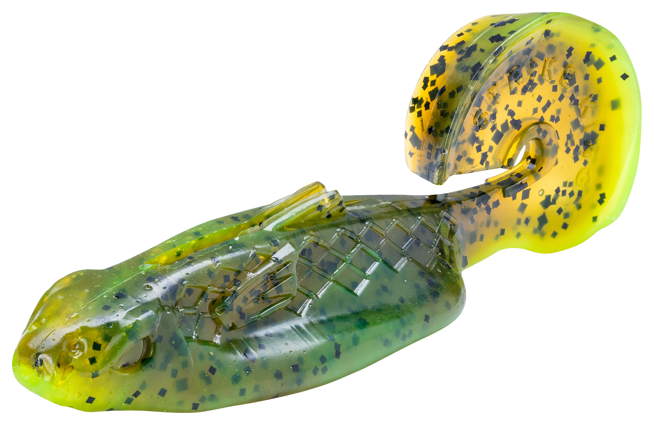 Image of Strike King Rage Buzz Minnow - Green Pumpkin/Chartreuse Belly