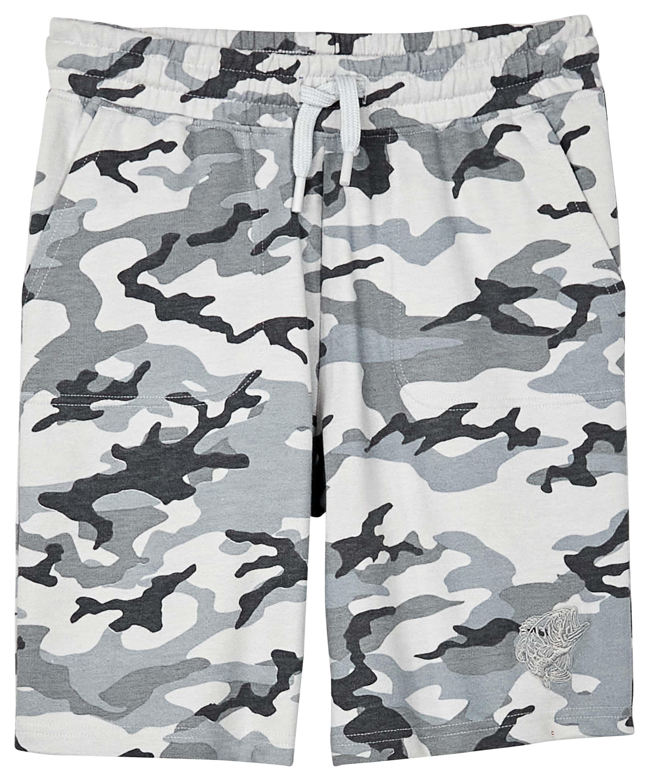 Image of Bass Pro Shops Logo Shorts for Kids - Grey Camo