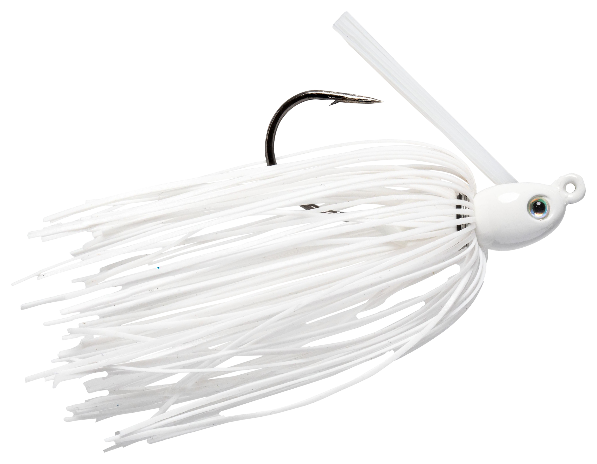Image of Strike King Tour Grade Tungsten Compact Swim Jig - White - 3/8 oz.