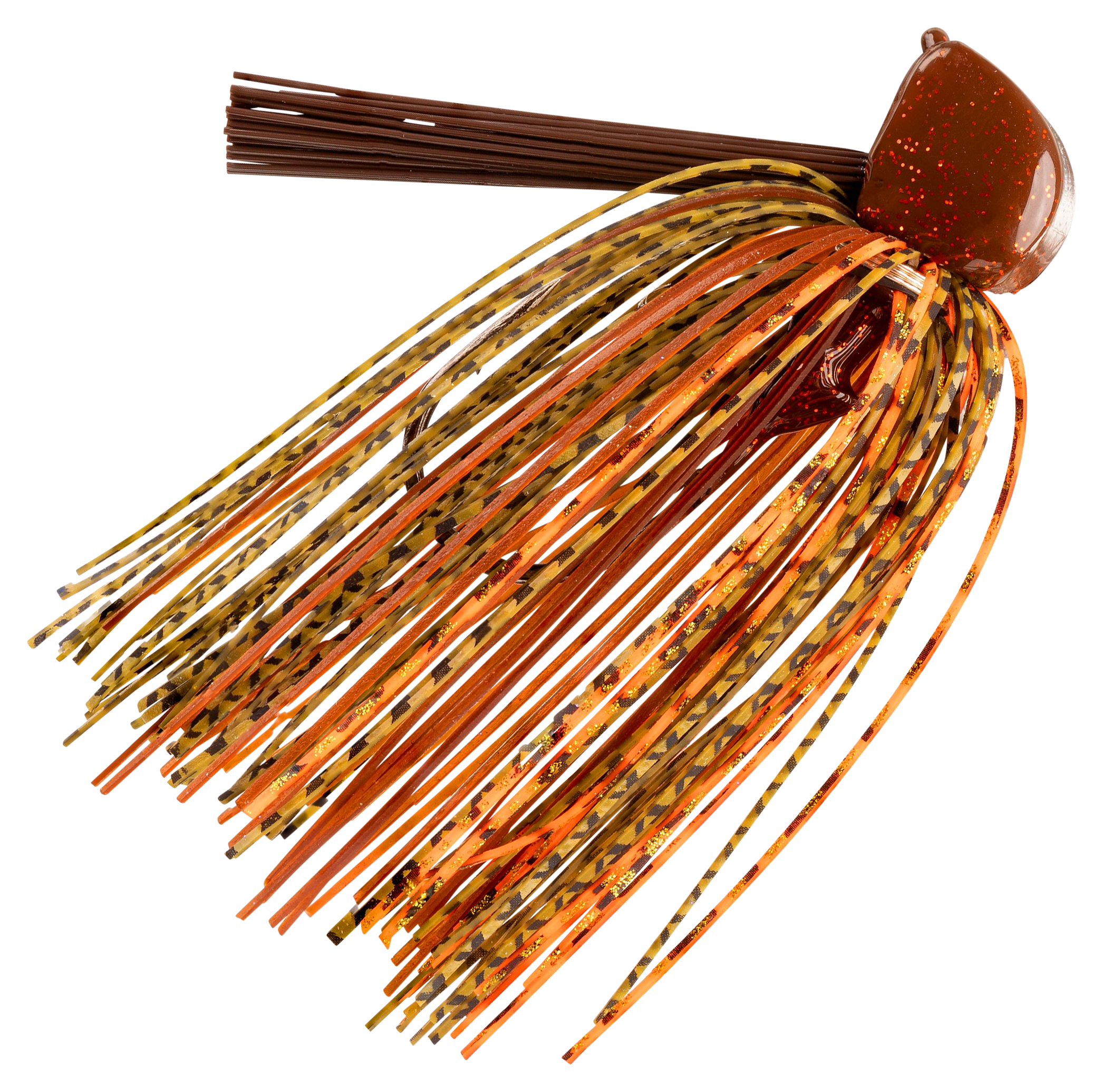 Image of Strike King Tour Grade Tungsten Compact Flipping Jig - Brown Craw - 3/4 oz.