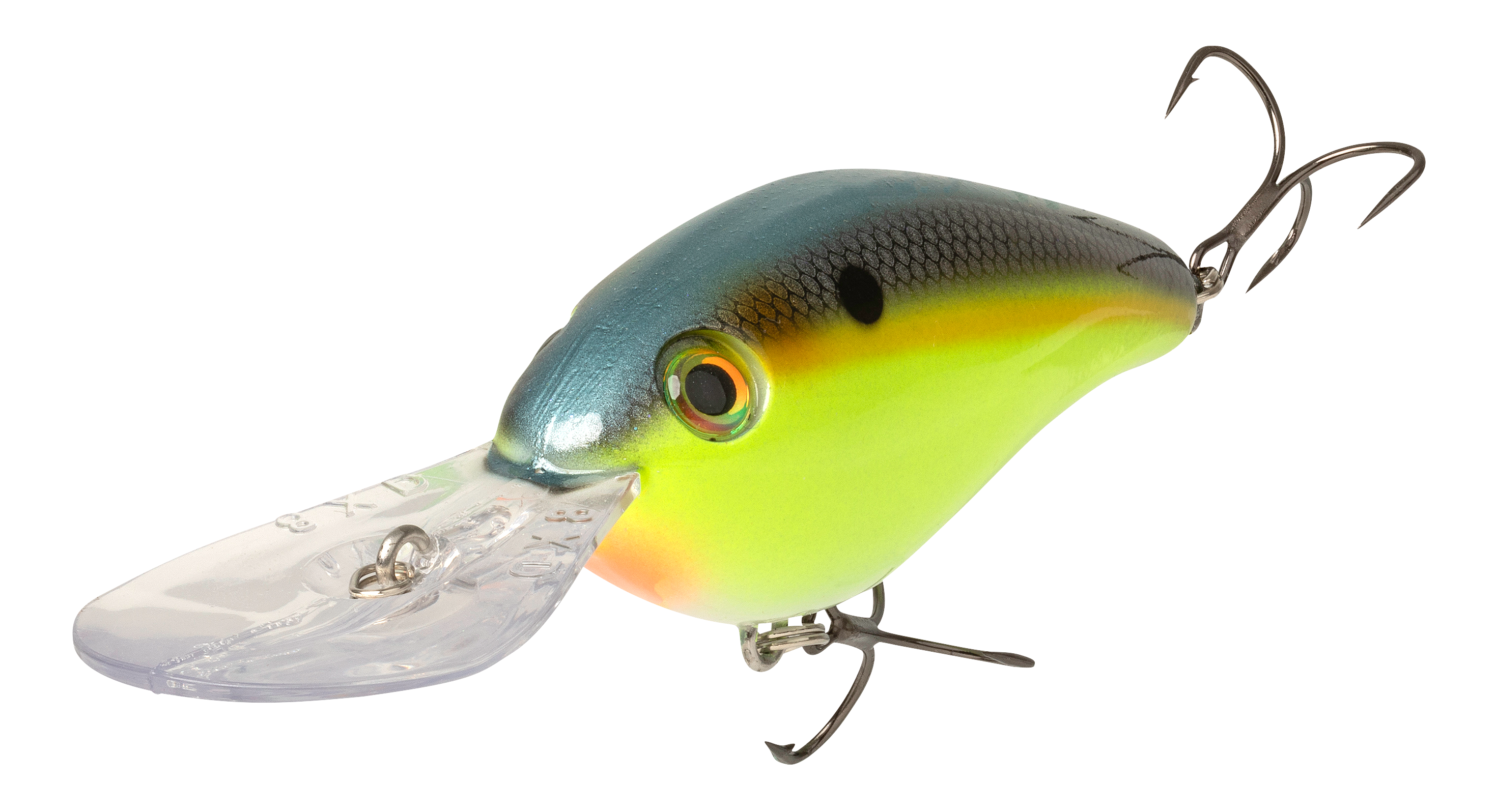 Image of "Strike King Pro-Model XD Elite Crankbait - Chartreuse Sexy Shad 2.0 - 3-1/2"" - 1.4 oz."