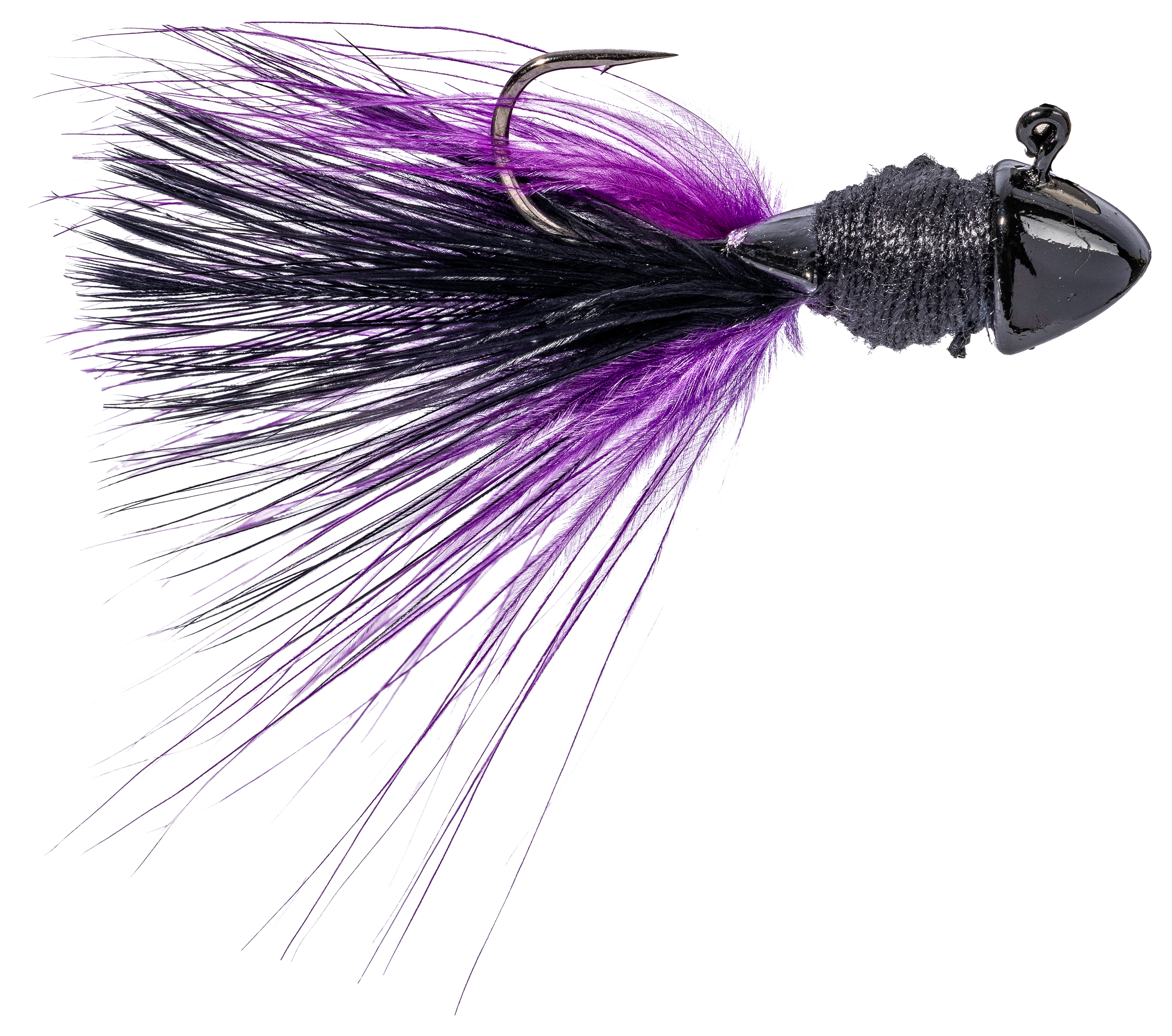 Strike King Tour Grade Hair Jig - Raven - 1/8 oz