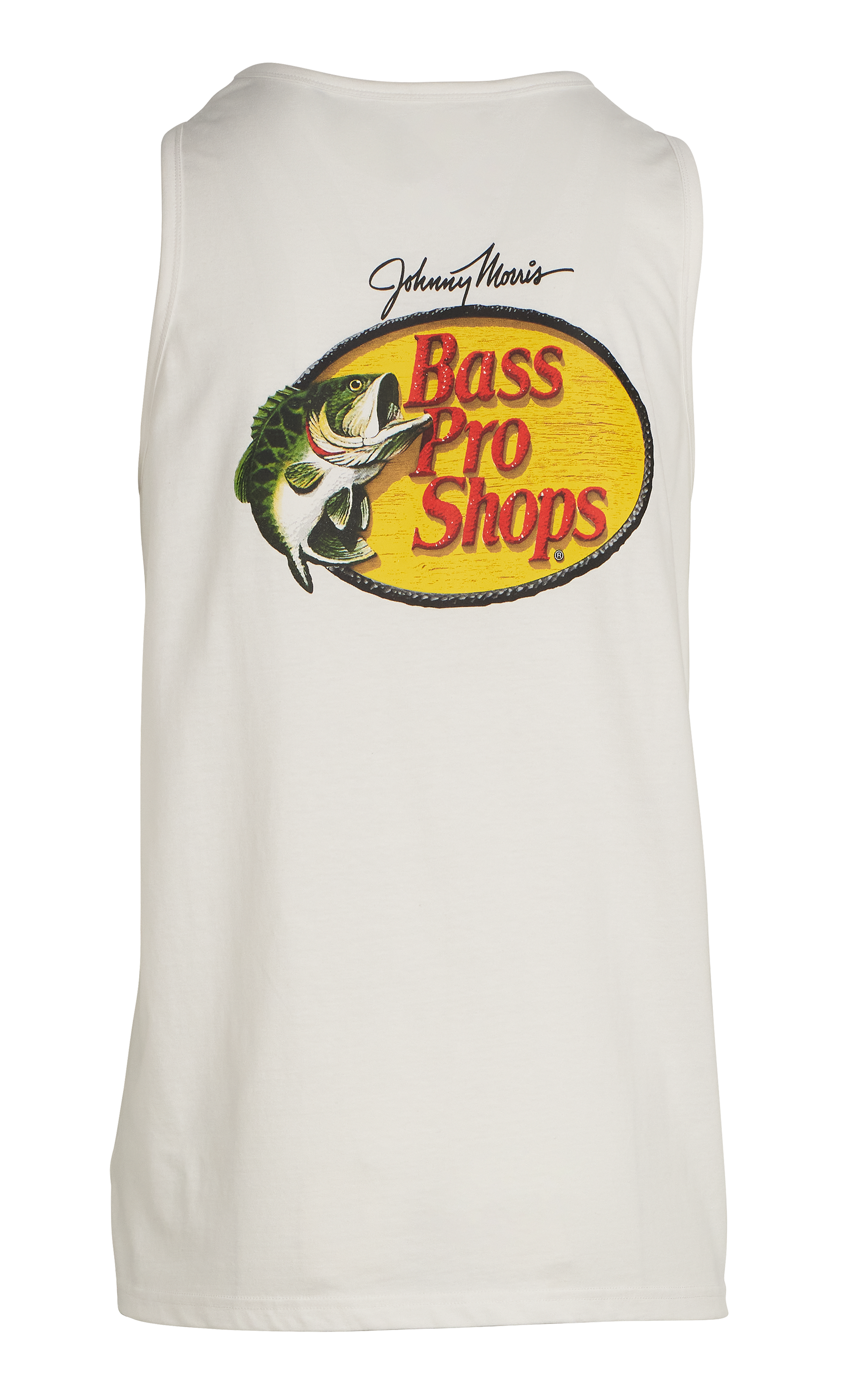Image of Bass Pro Shops Graphic Logo Tank Top for Men - White