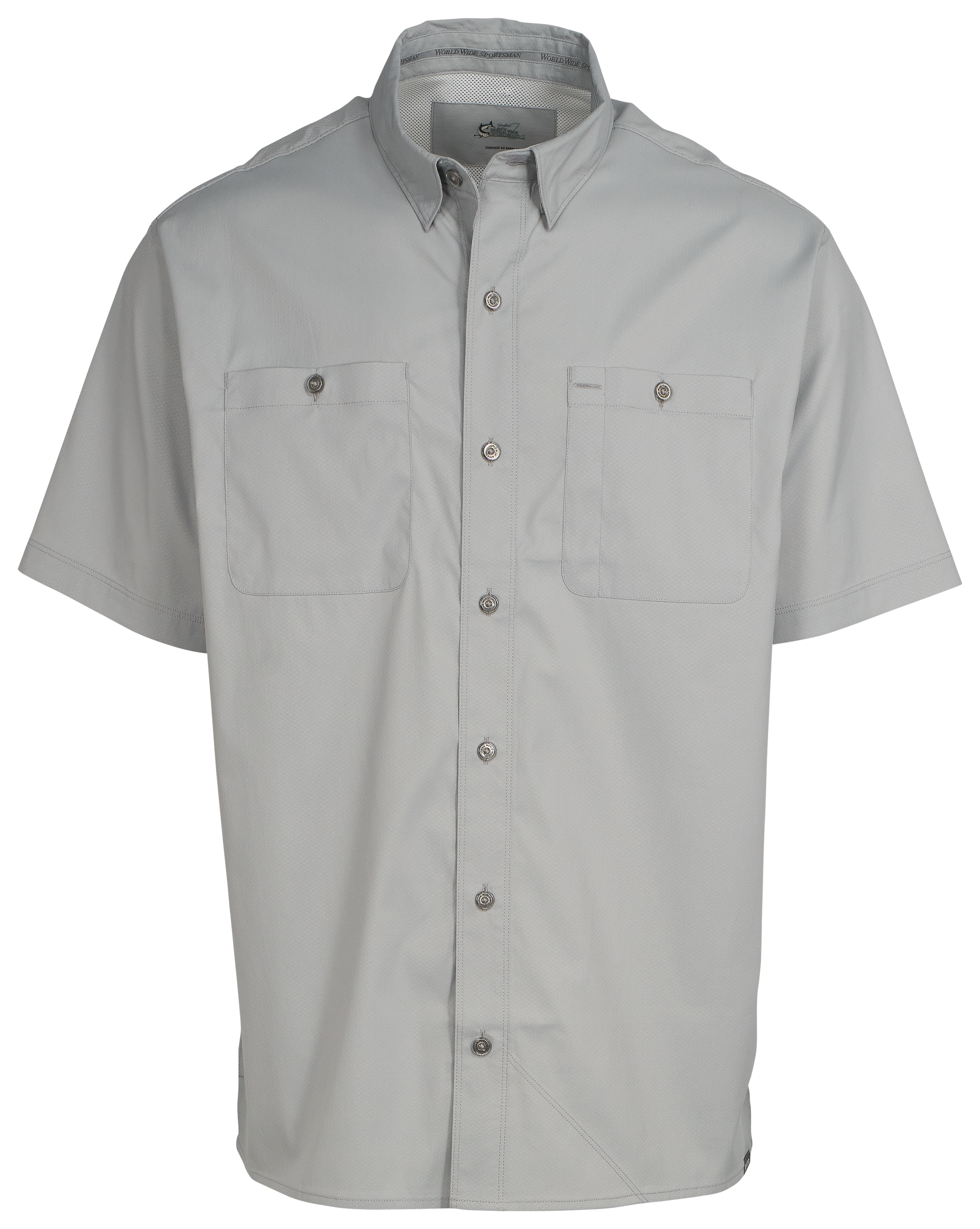 Image of World Wide Sportsman Ultimate Angler Short-Sleeve Button-Down Shirt - High Rise