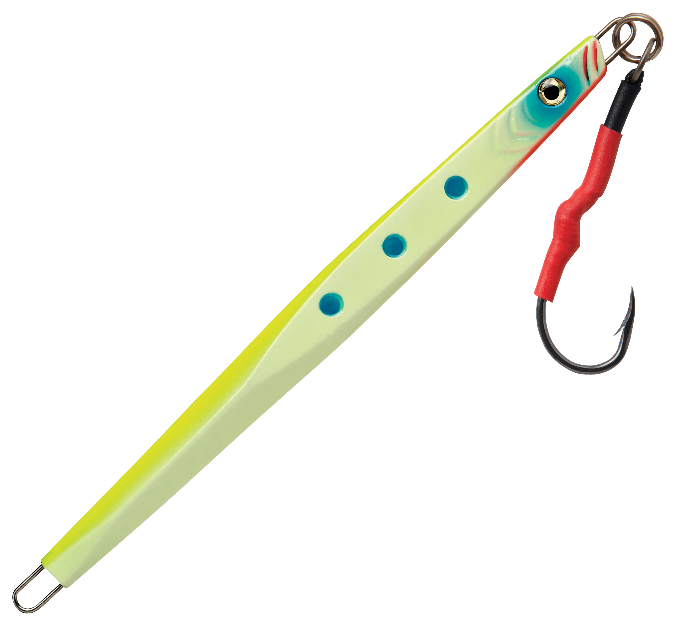Williamson Benthos Speed Jig - Chartreuse Glow - 7-3/4'' - oz