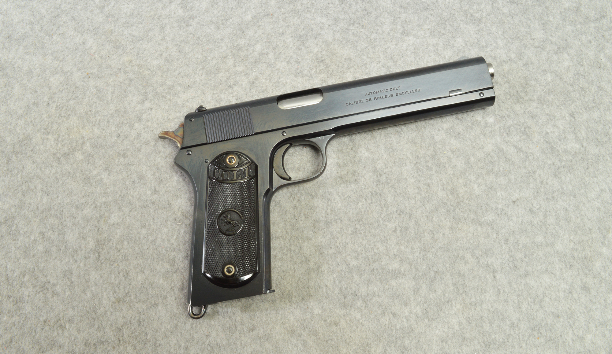 ++COLT AUTOMATIC .38 RIMLESS SMO - Colt