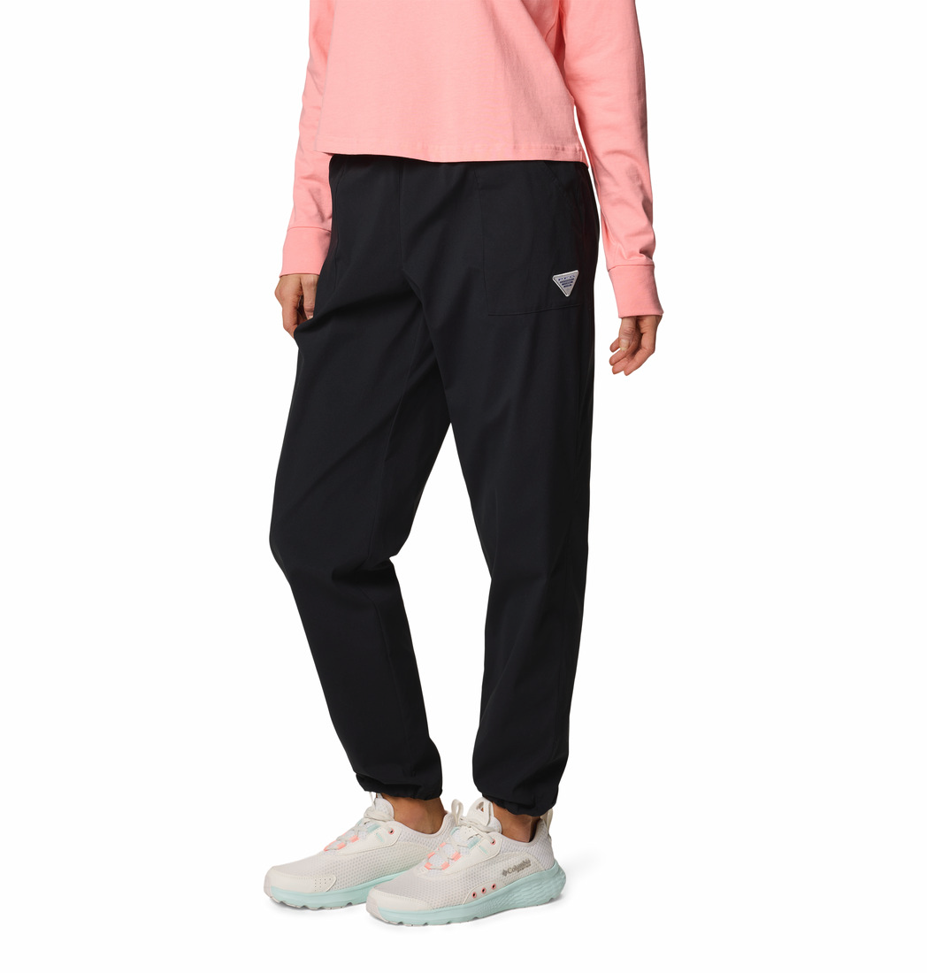 Image of Columbia PFG Tidal Roamer II Stretch Pants - Black - M - Regular