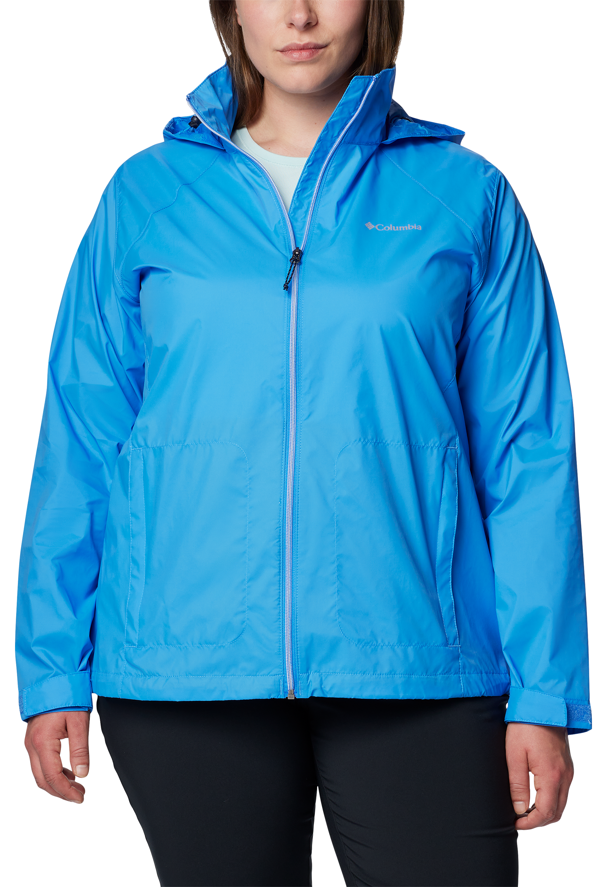 Image of Columbia Switchback IV Jacket for Ladies - Harbor Blue - 1X