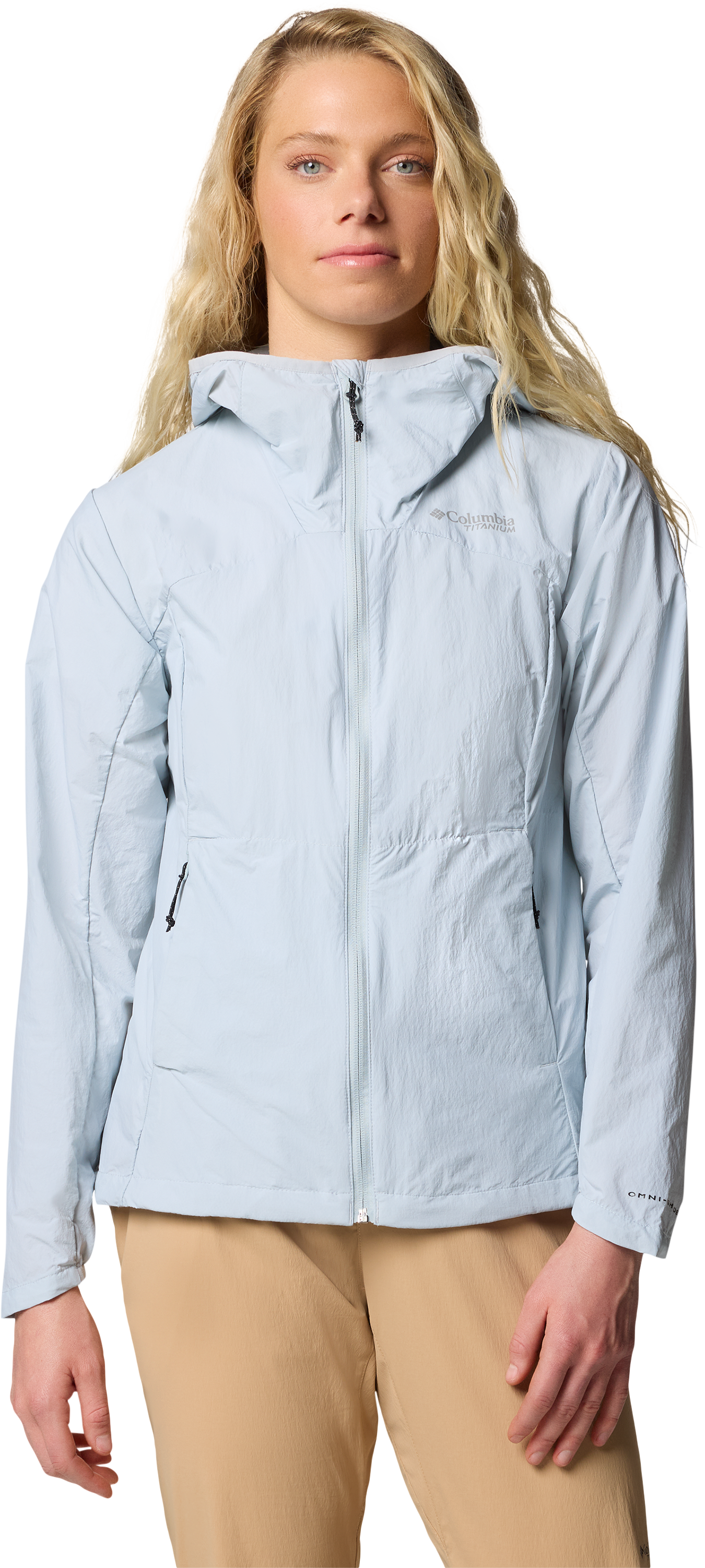 Image of Columbia Loop Trail III Windbreaker Jacket for Ladies - Cirrus Grey - L