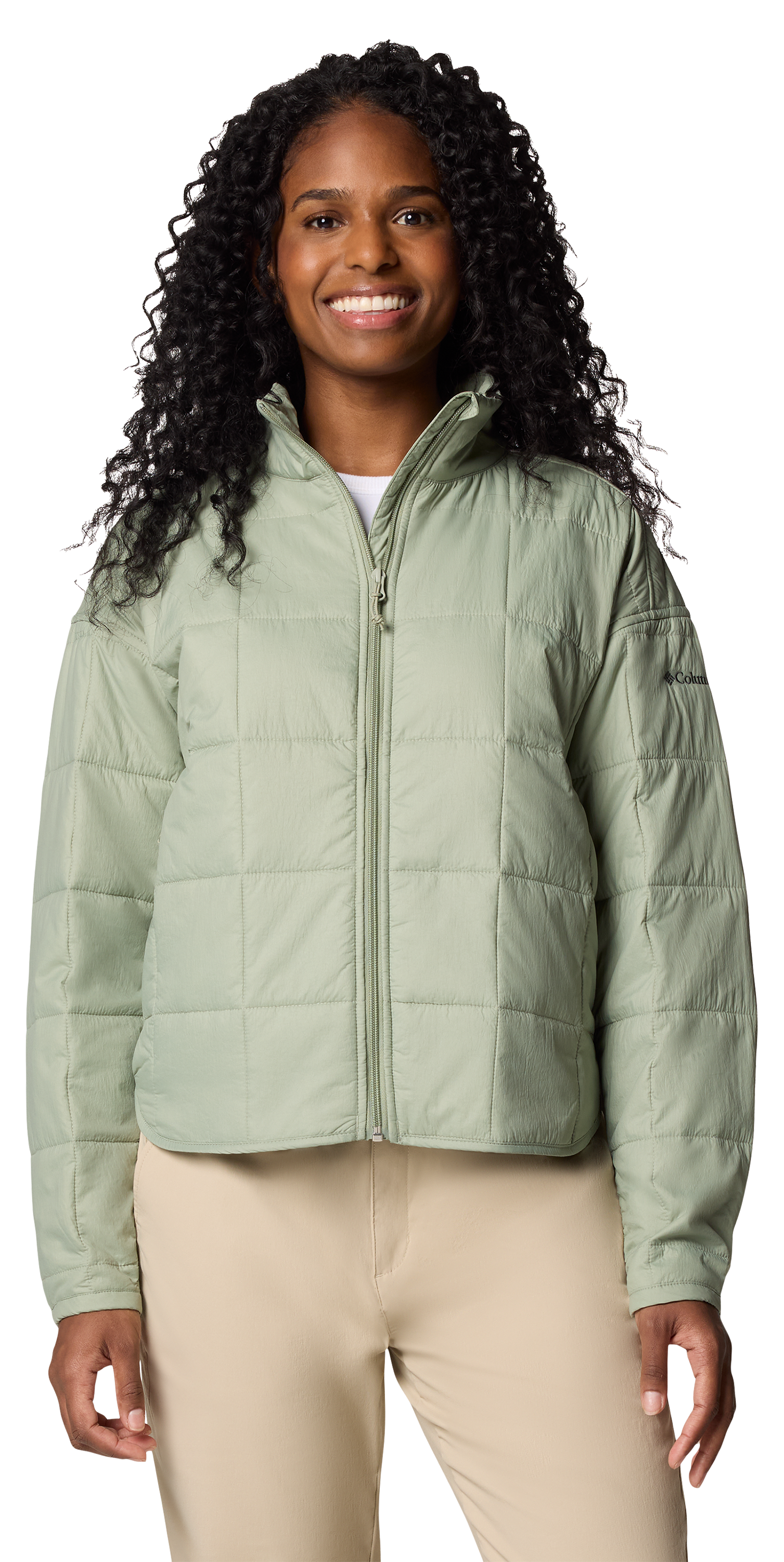 Image of Columbia Sienna Hill Quilted Jacket for Ladies - Safari - XL