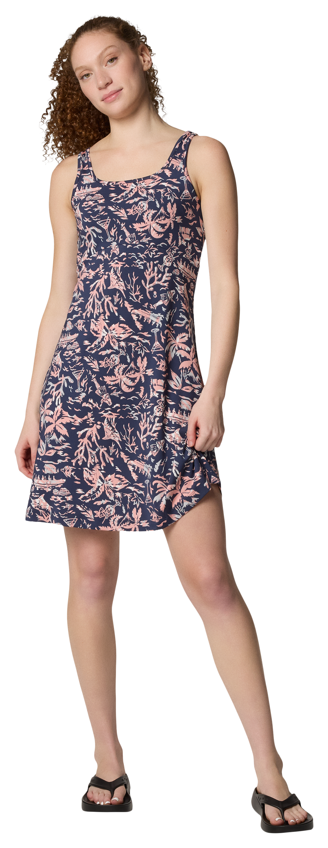 Image of Columbia PFG Freezer III Sleeveless Dress - Nocturnal Kona Kraze