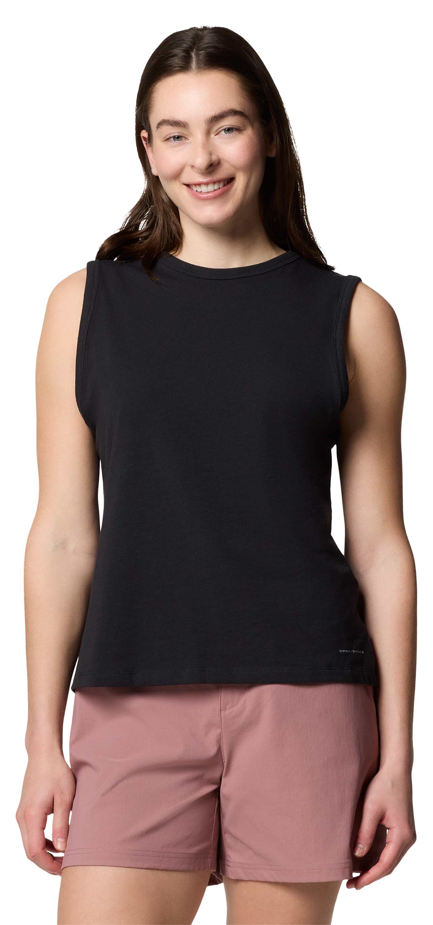 Image of Columbia Sun Trek II Tank for Ladies - Black - M