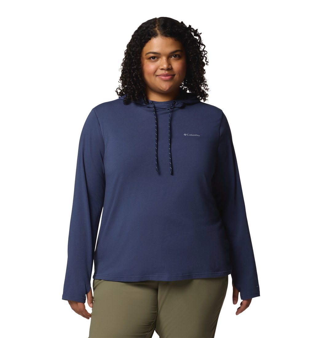 Image of Columbia Sun Trek Hoodie II for Ladies - Nocturnal