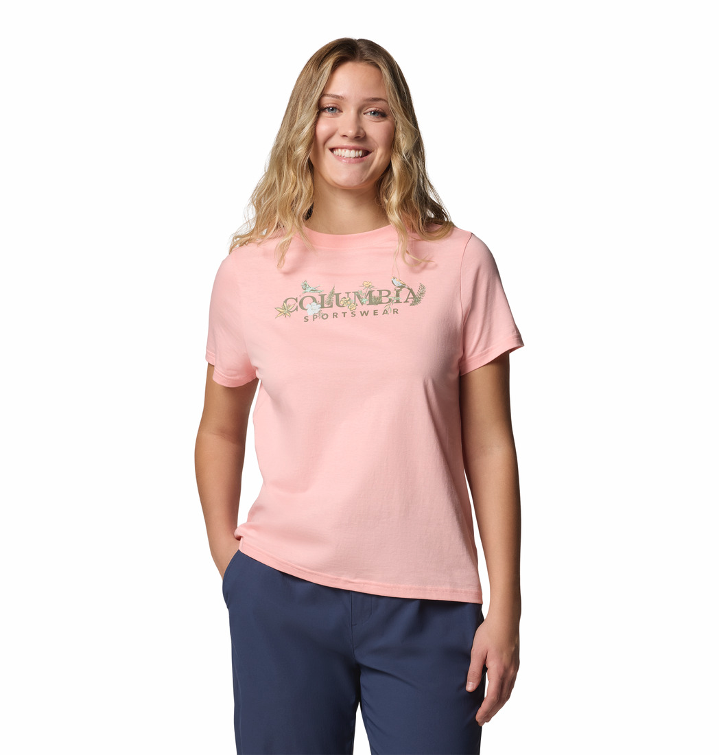 Columbia Rolling Bend Outback Critters Short-Sleeve T-Shirt for Ladies                                                          