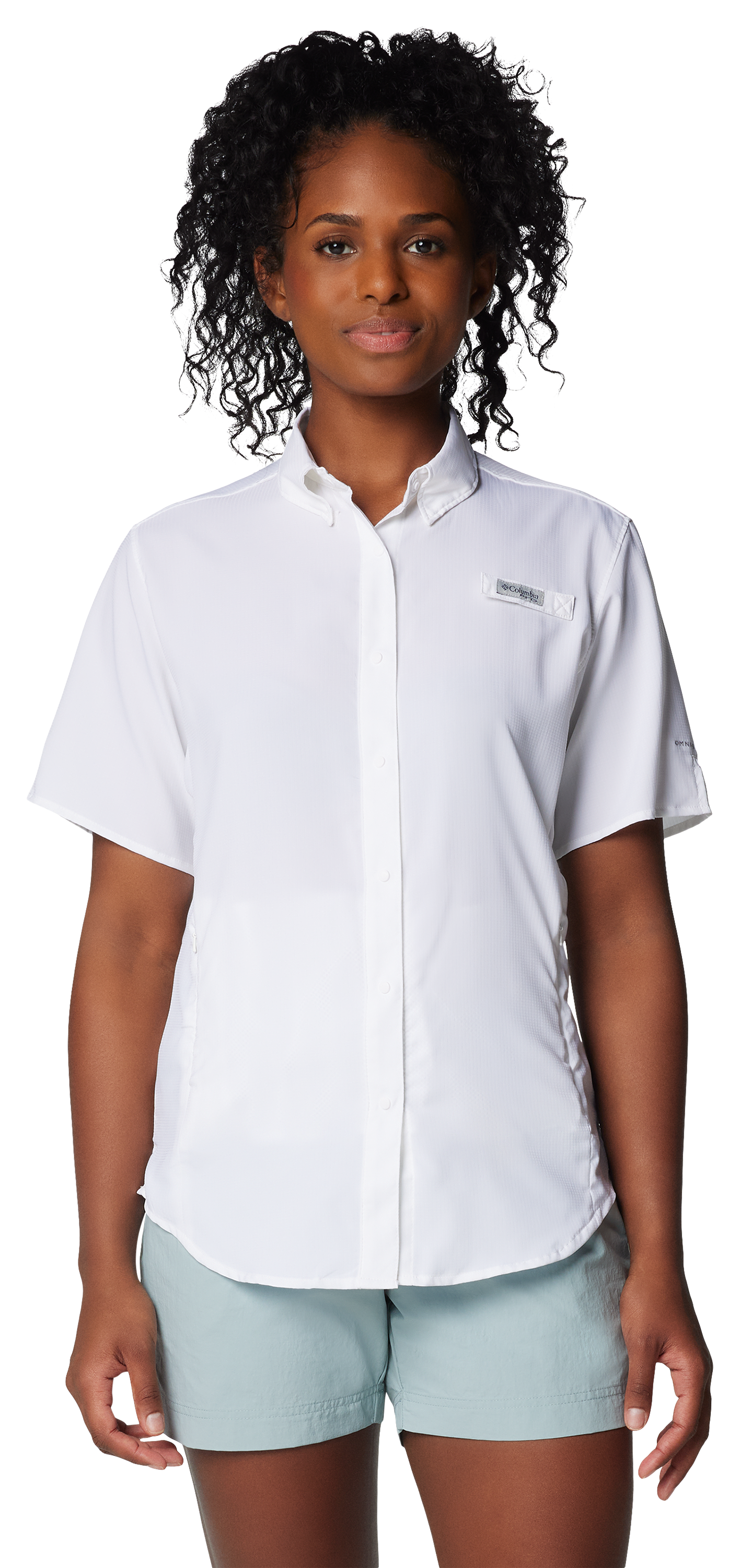 Image of Columbia Tamiami II Short-Sleeve Shirt - White
