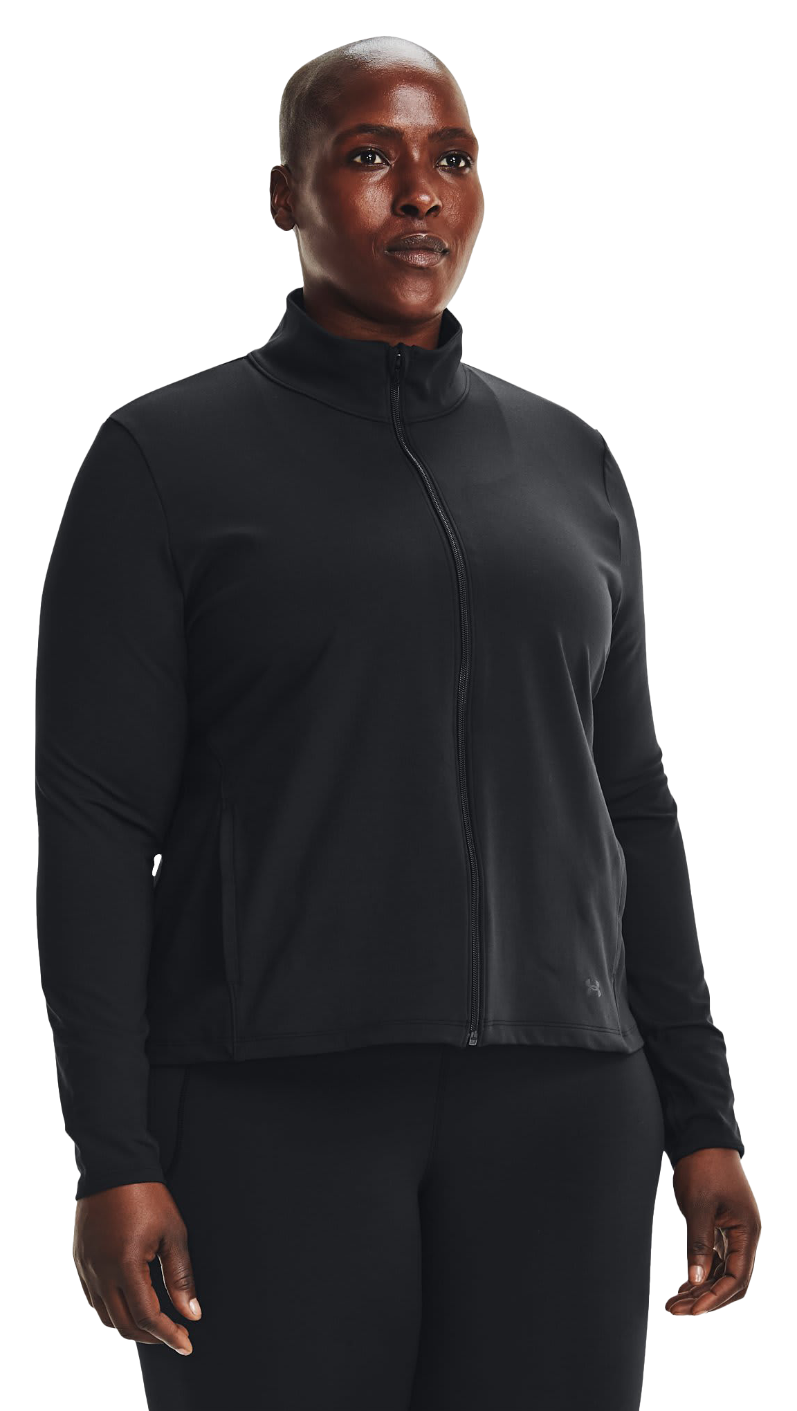 Image of Under Armour Motion Jacket for Ladies - Black/Jet Gray - 1X