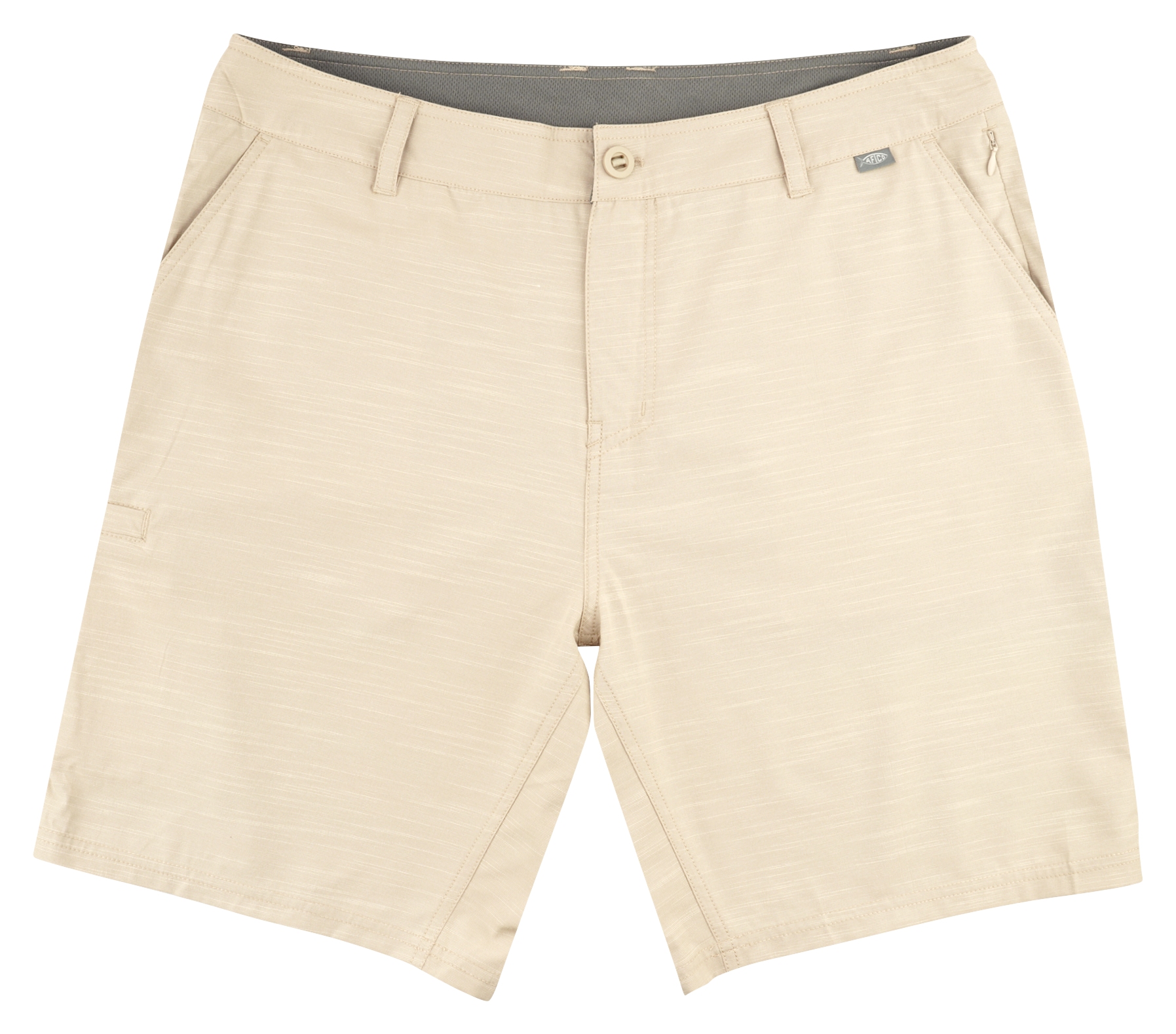 Image of AFTCO 365 Hybrid Chino Shorts for Men - Khaki