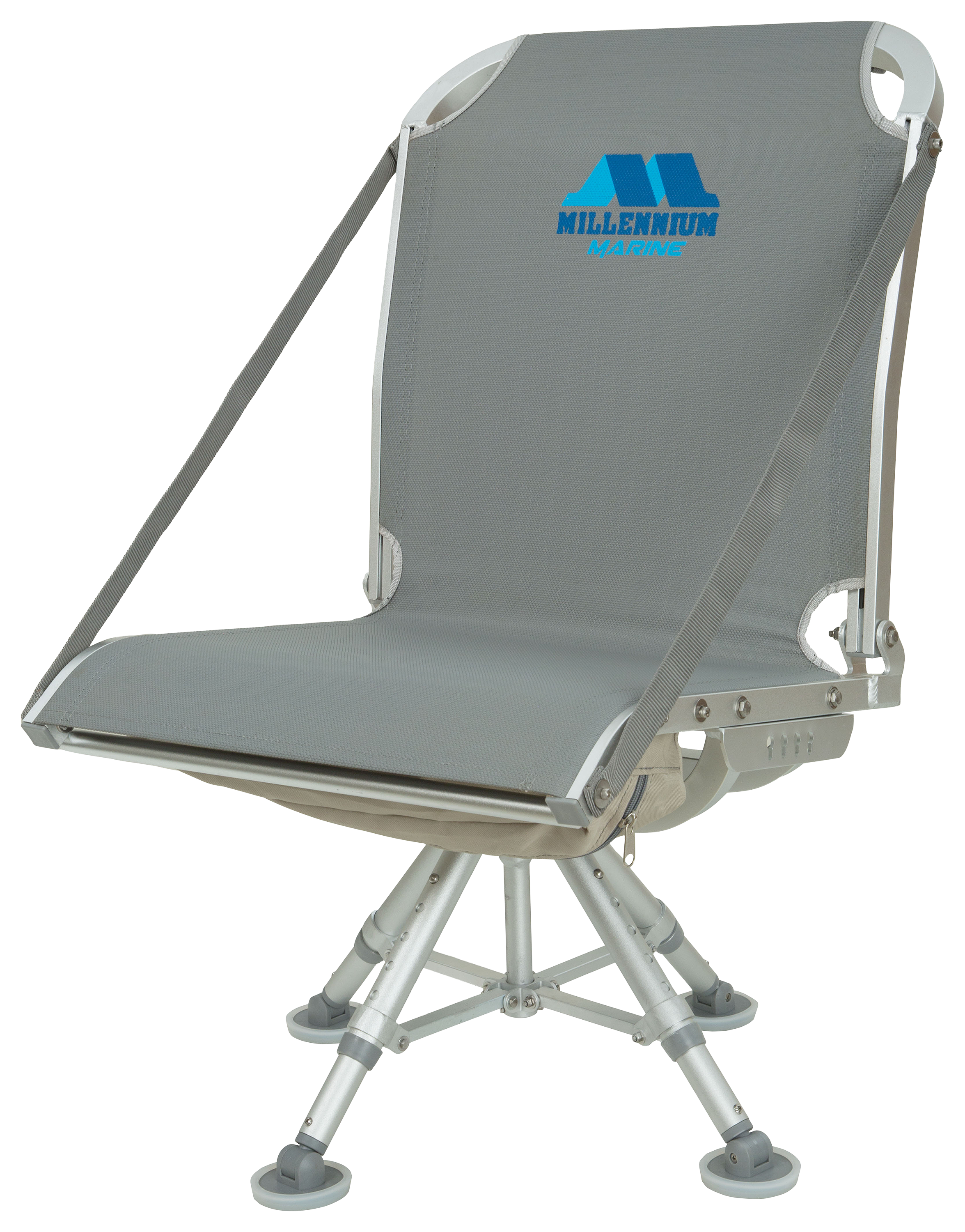 Image of Millennium Marine D-400 Deck Chair - Grey