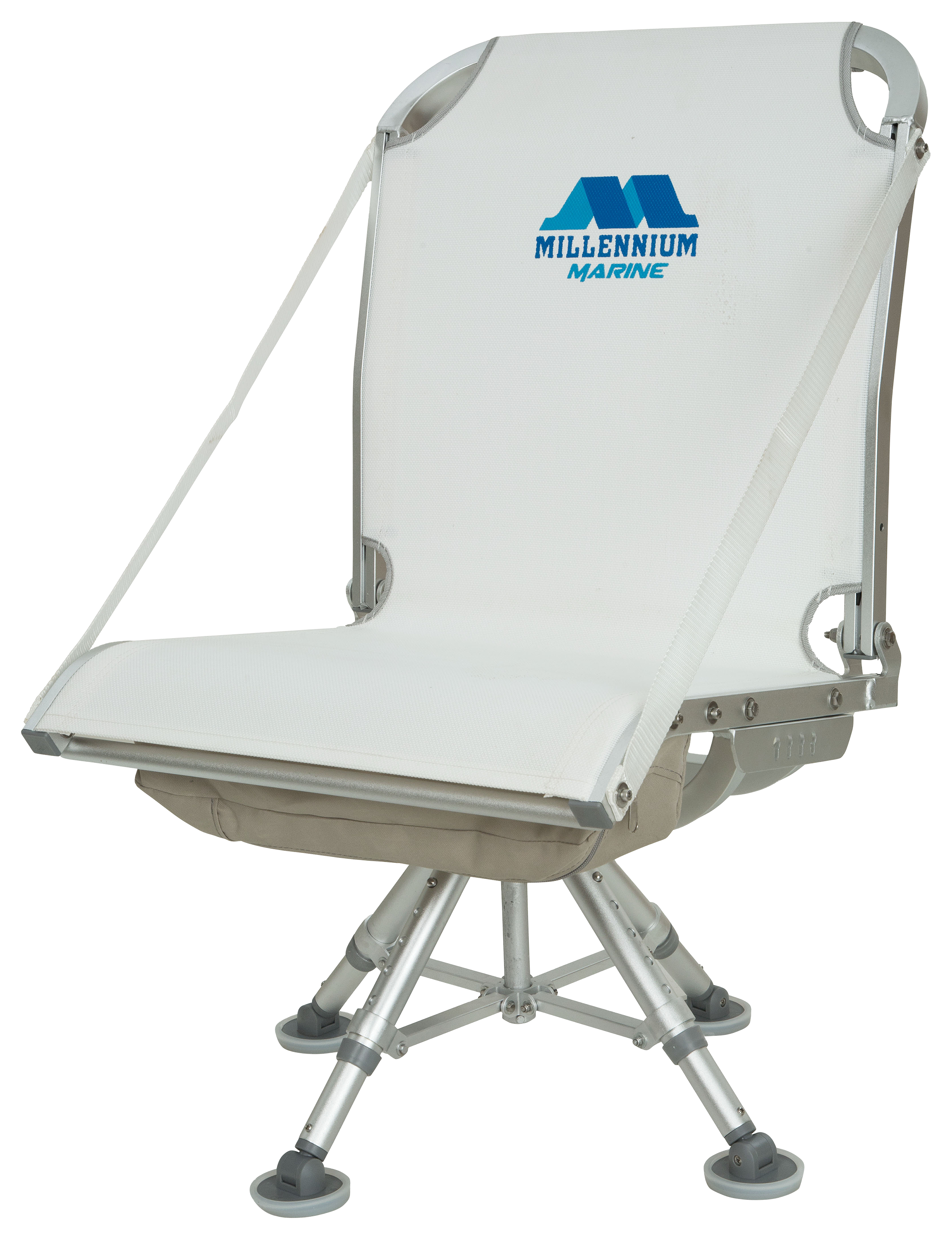 Image of Millennium Marine D-400 Deck Chair - White