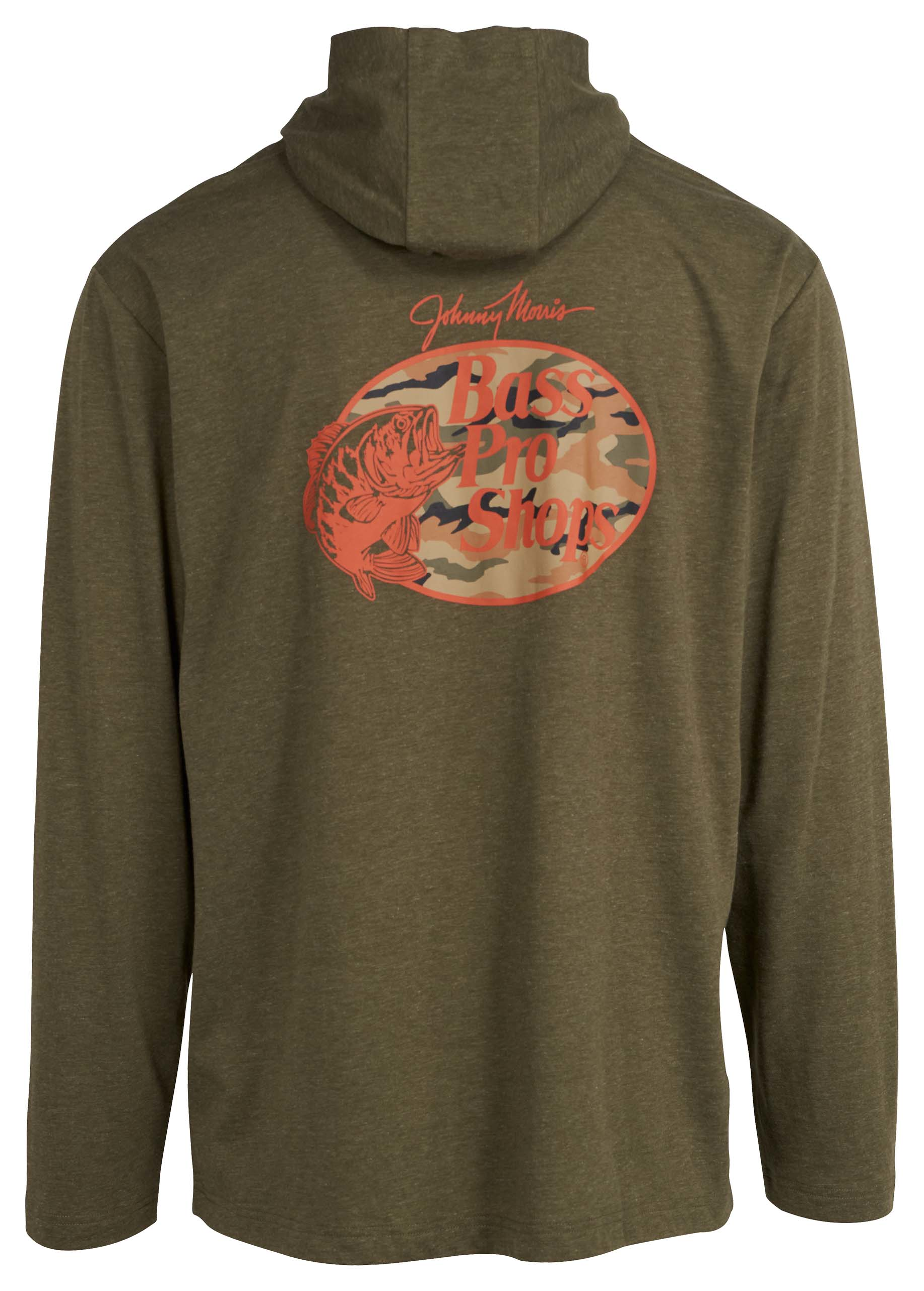 BASS PRO SHOPS Long-Sleeve Graphic Hooded T-Shirt for Men