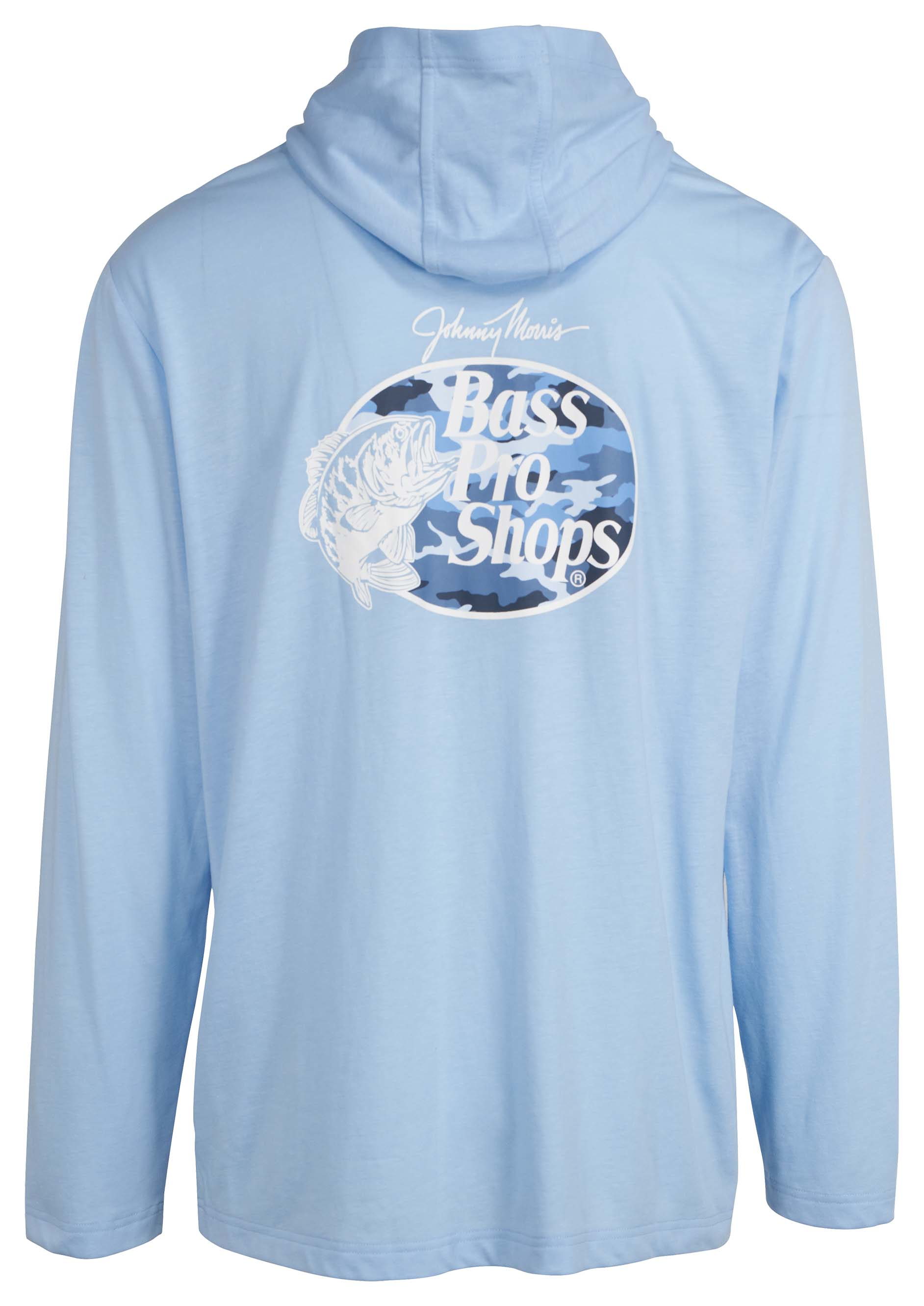 Image of Bass Pro Shops Long-Sleeve Graphic Hooded T-Shirt for Men