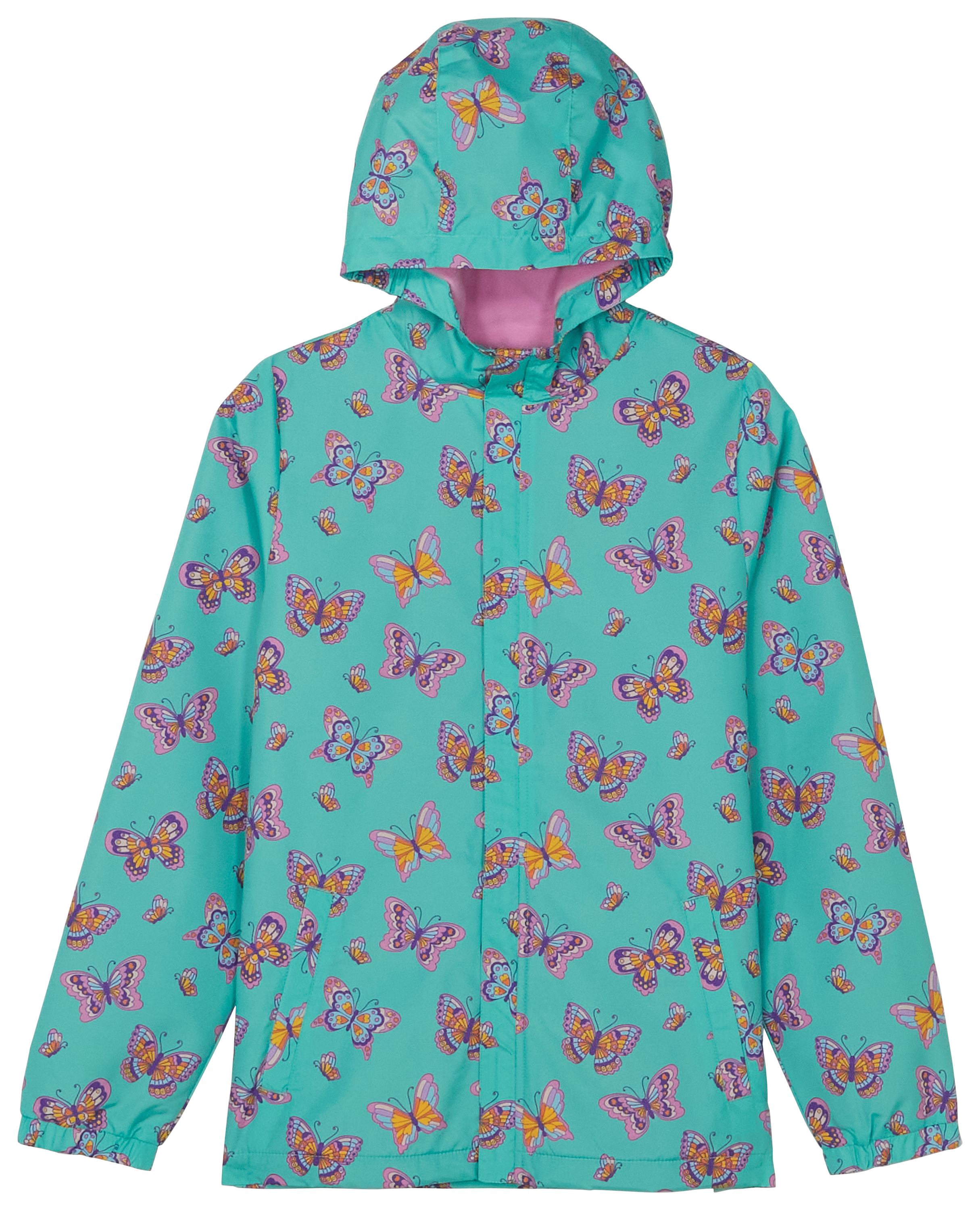 Image of Bass Pro Shops Trail Jacket for Kids - Butterfly - XL