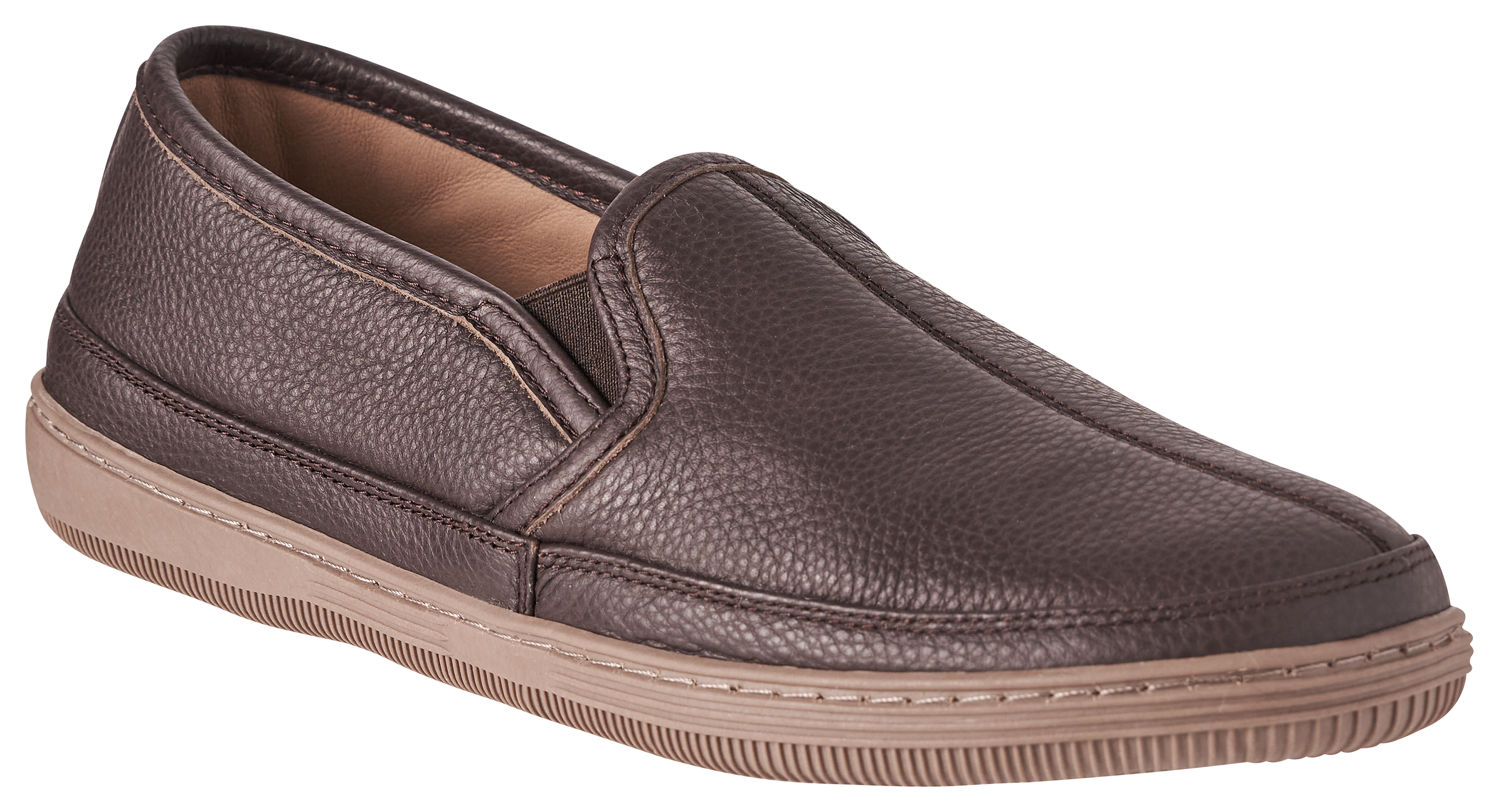 RedHead Full-Grain Leather Slippers for Men