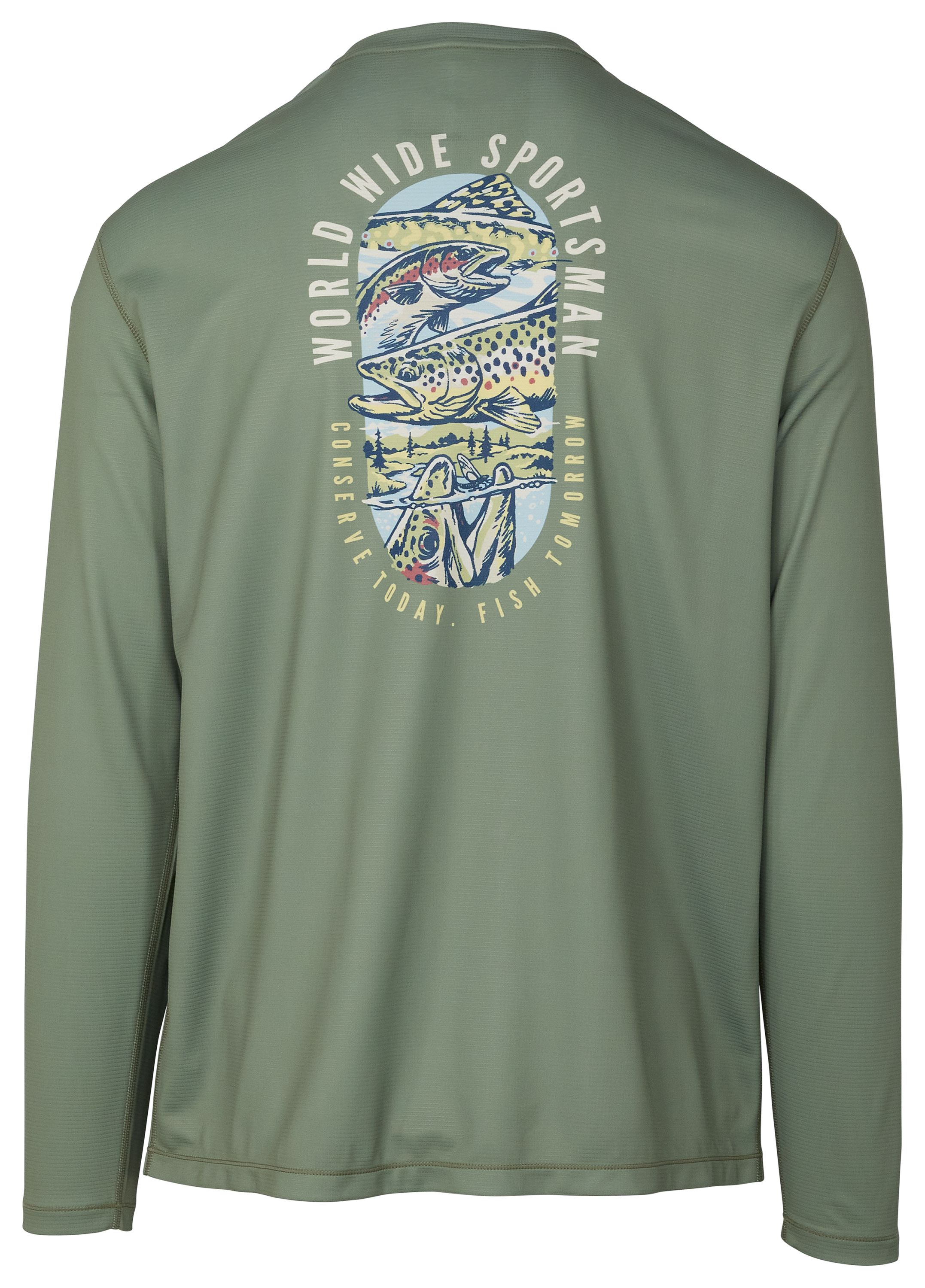 World Wide Sportsman Conserve Today Long-Sleeve T-Shirt for Men                                                                 