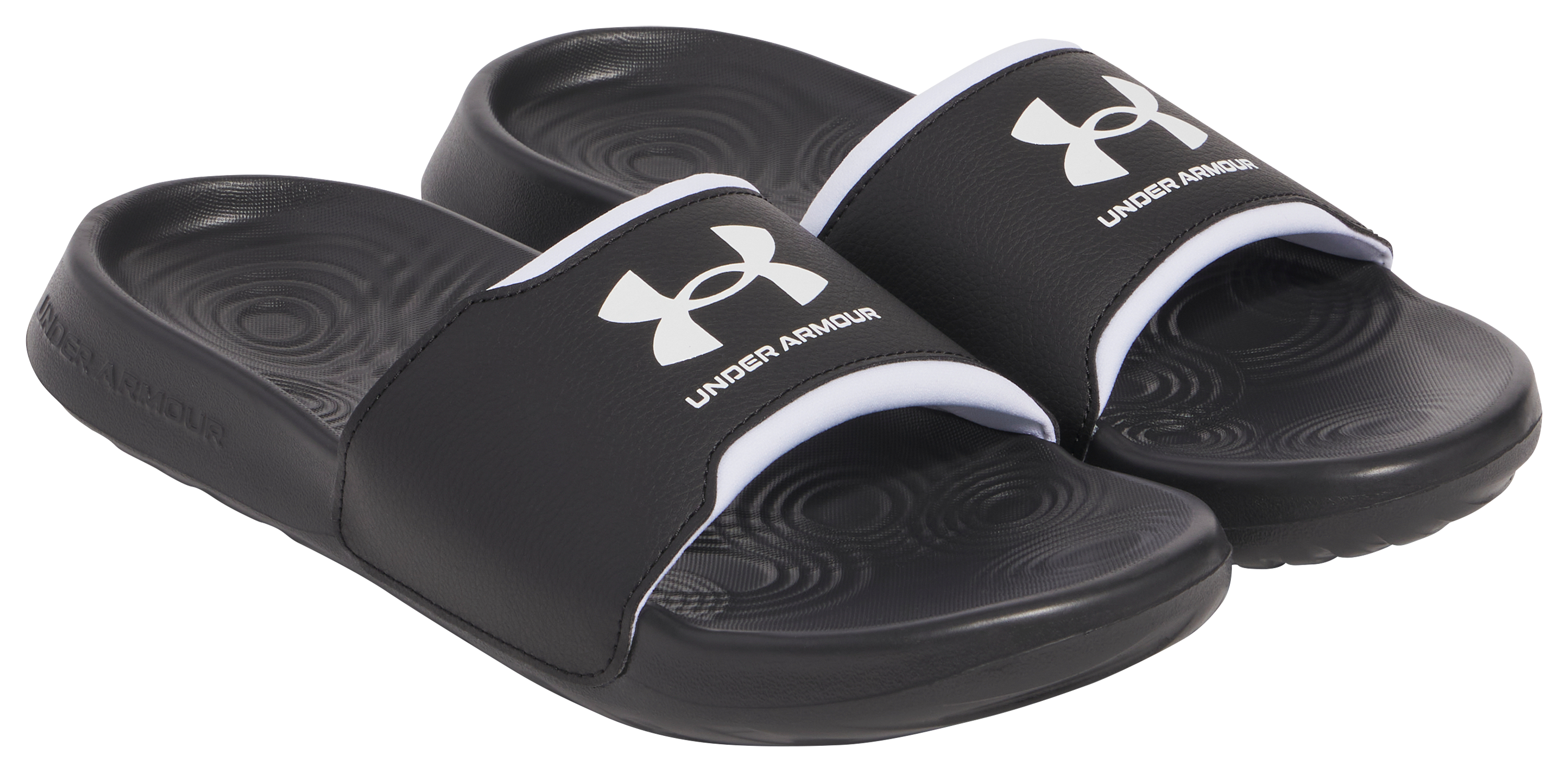 Image of Under Armour Ignite Select Graphic Slides for Men - Black - 11M