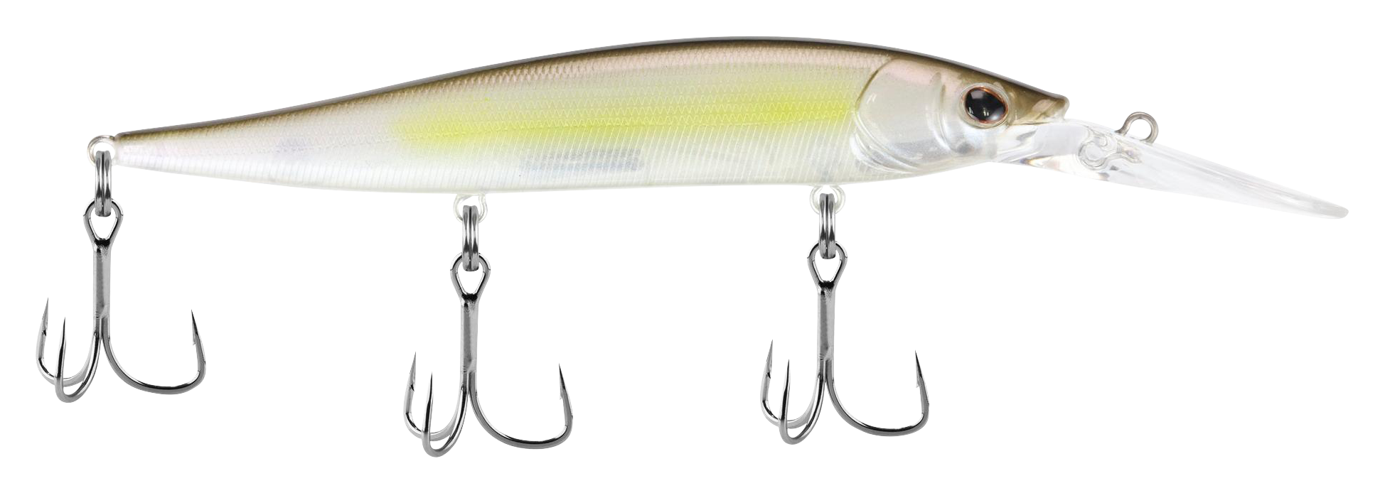 Image of "Berkley Stunna Jerkbait - Stealth Shad - 4-2/5"" - 1/2 oz. - 14'"