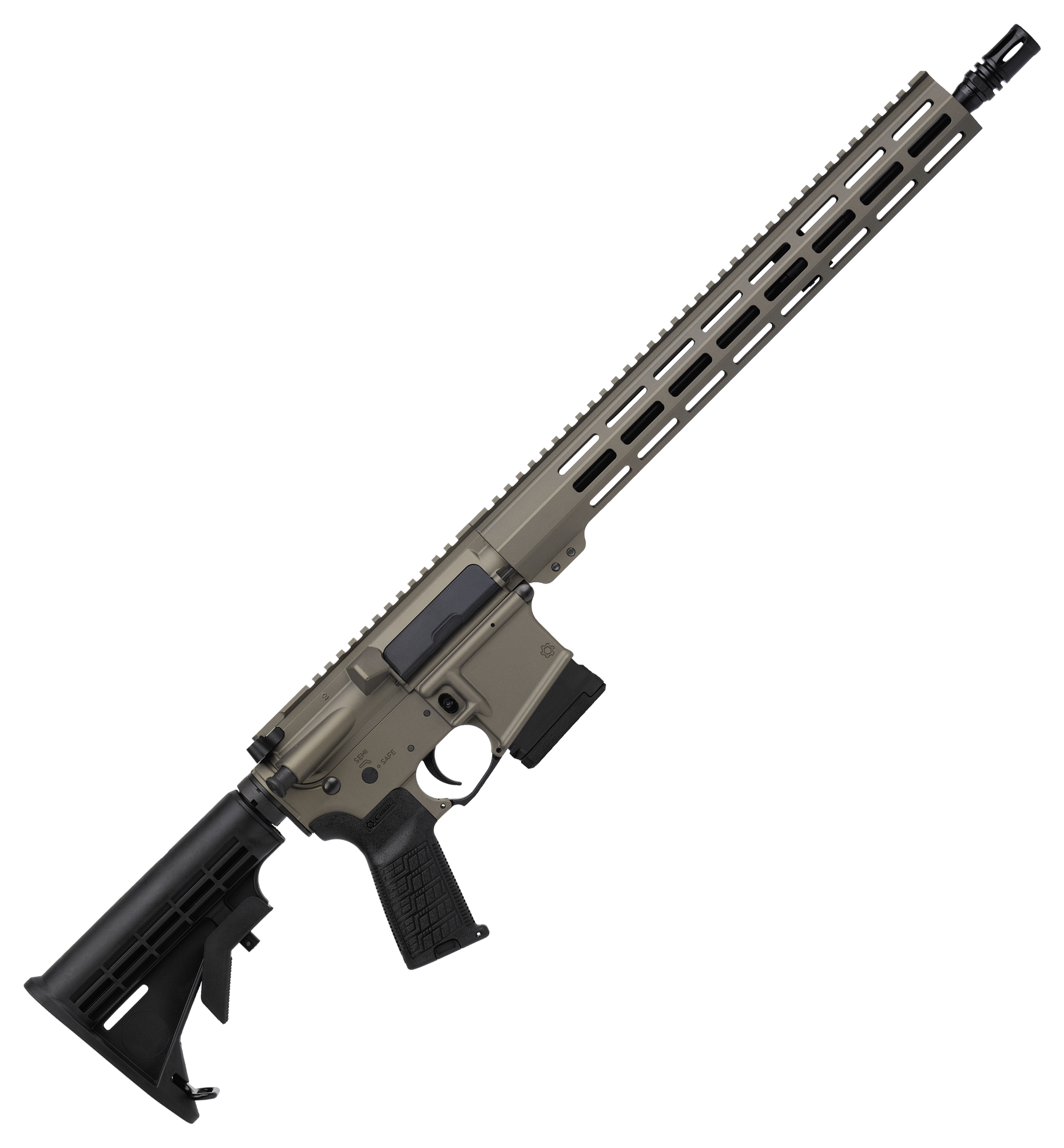 CMMG MK4 Semi-Auto Rifle in Smoked Bronze Cerakote - 5.56x45mm NATO - 10 + 1 - CMMG