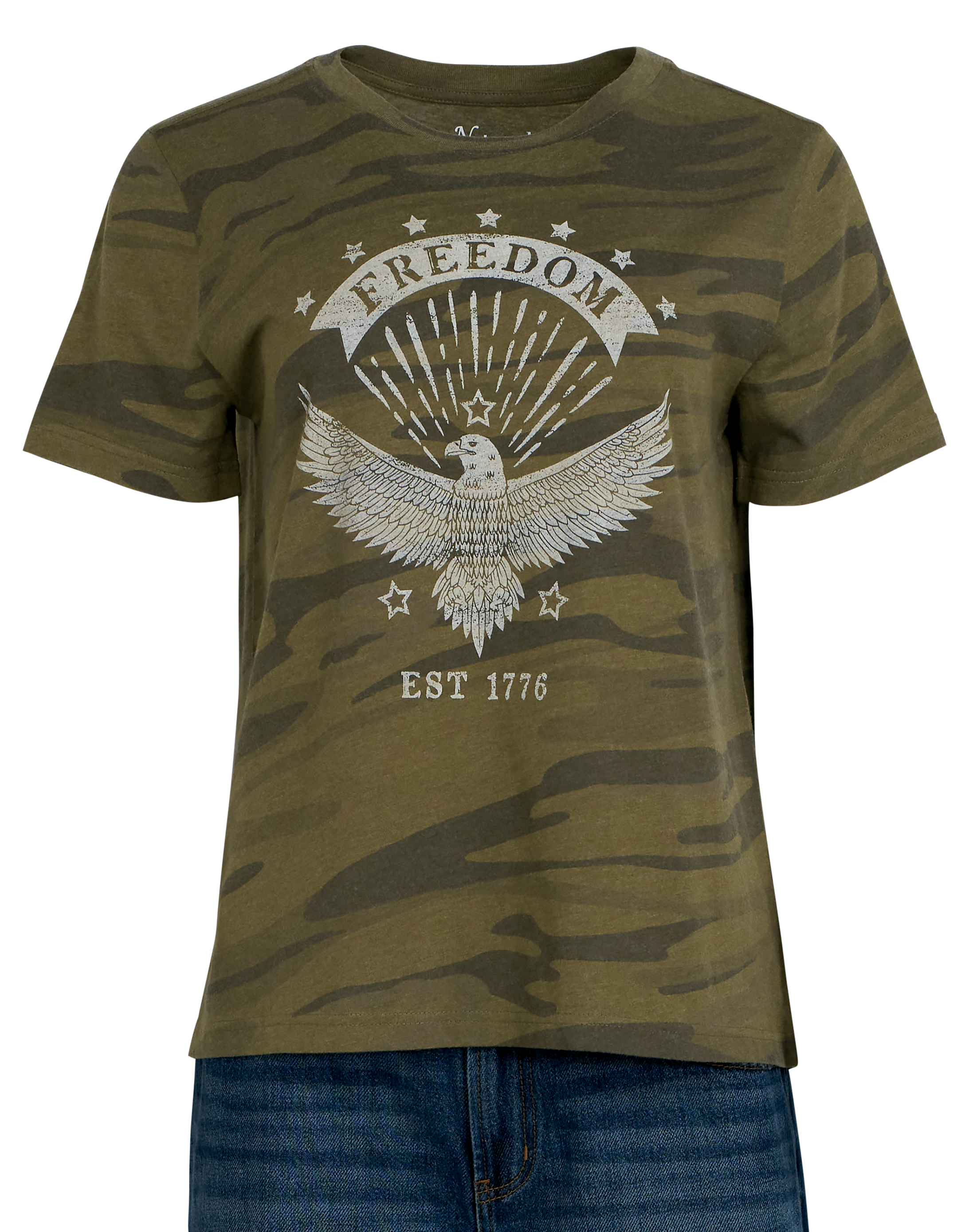 Image of Natural Reflections Freedom Graphic Short-Sleeve T-Shirt