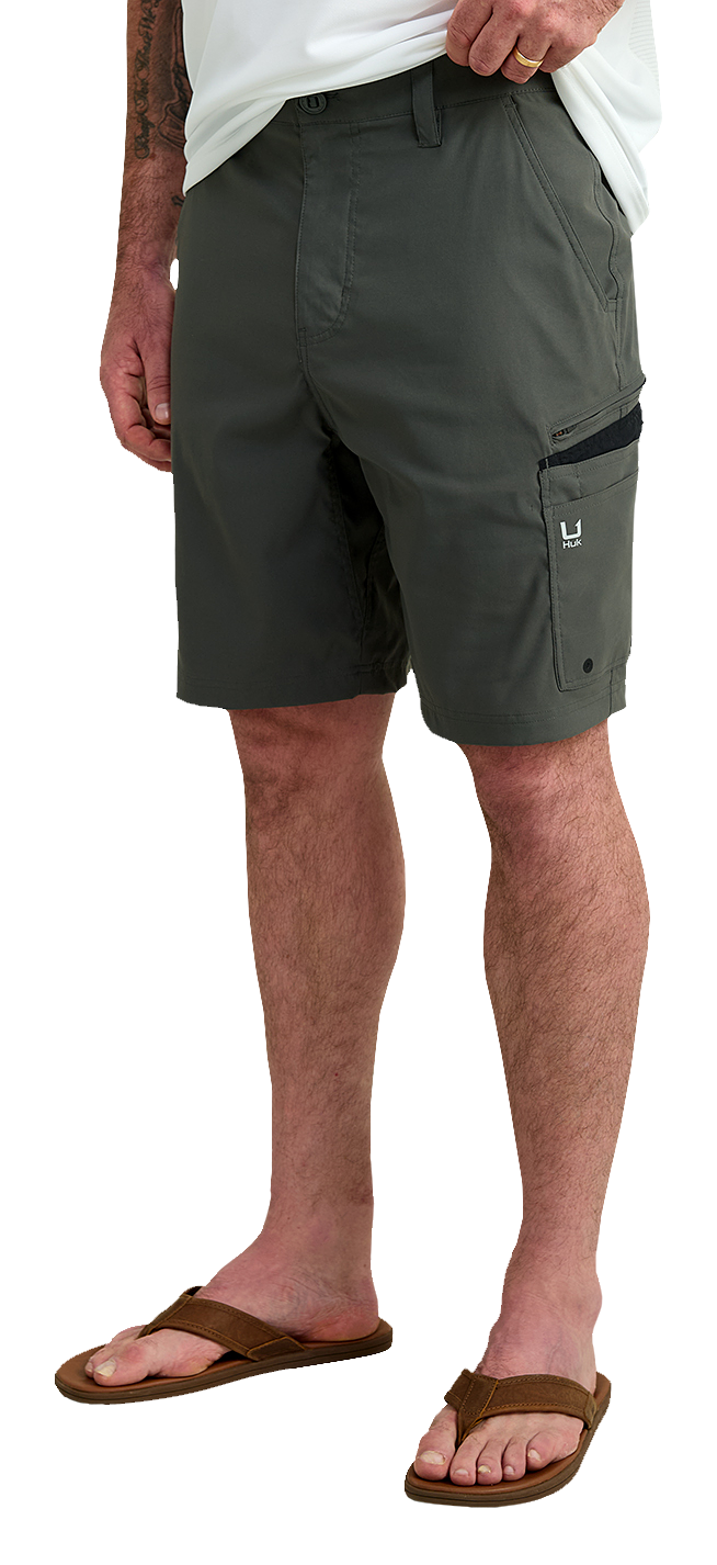 Huk Icon Shorts for Men - Volcanic Ash