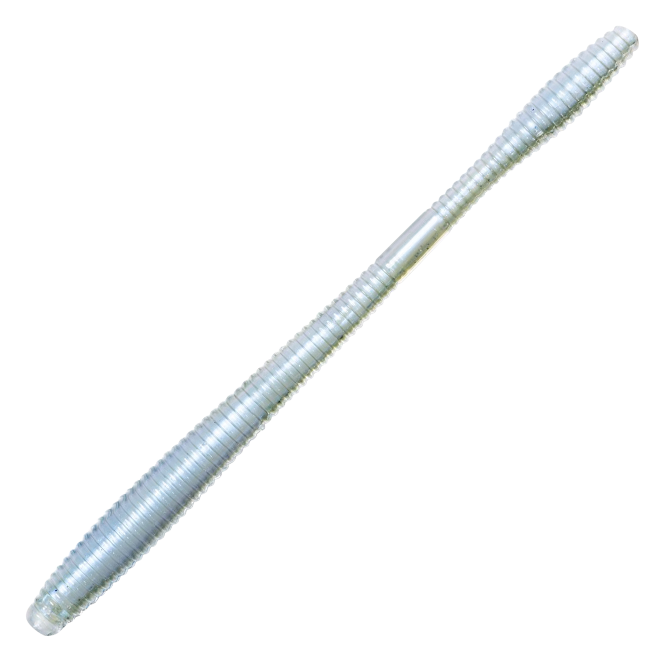 LIVETARGET Straight Tail Worm Bait - Green/Blue - 6-1/2"