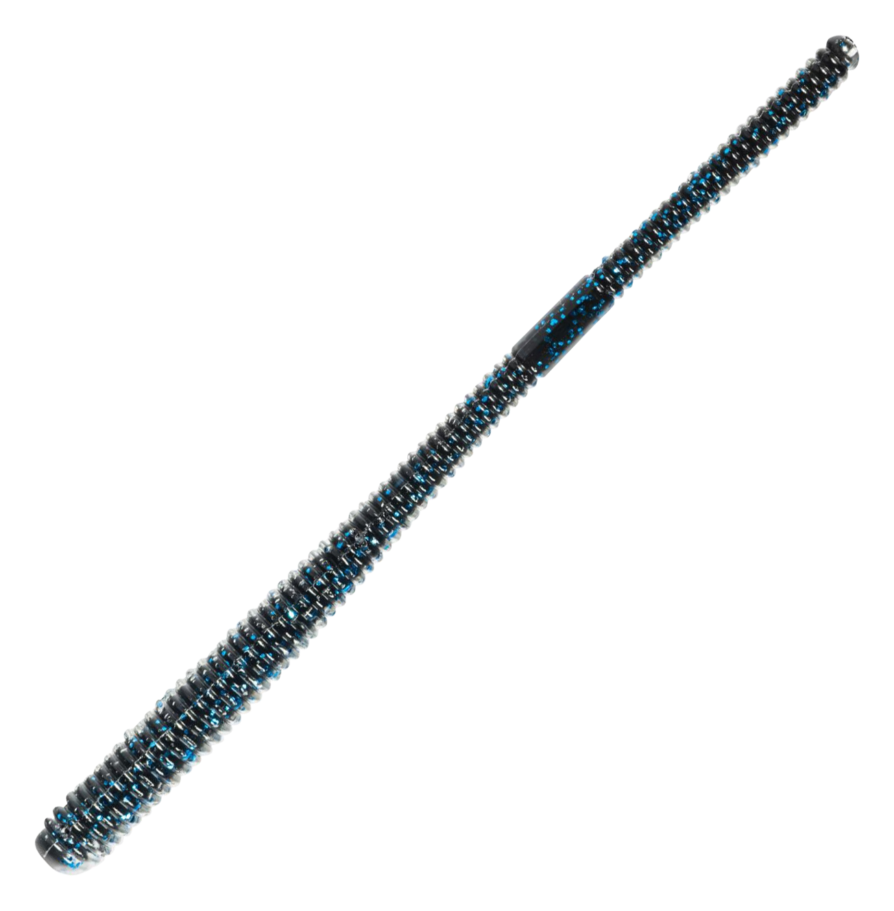 Image of "LIVETARGET Finesse Worm - Black/Blue - 5-1/2"""
