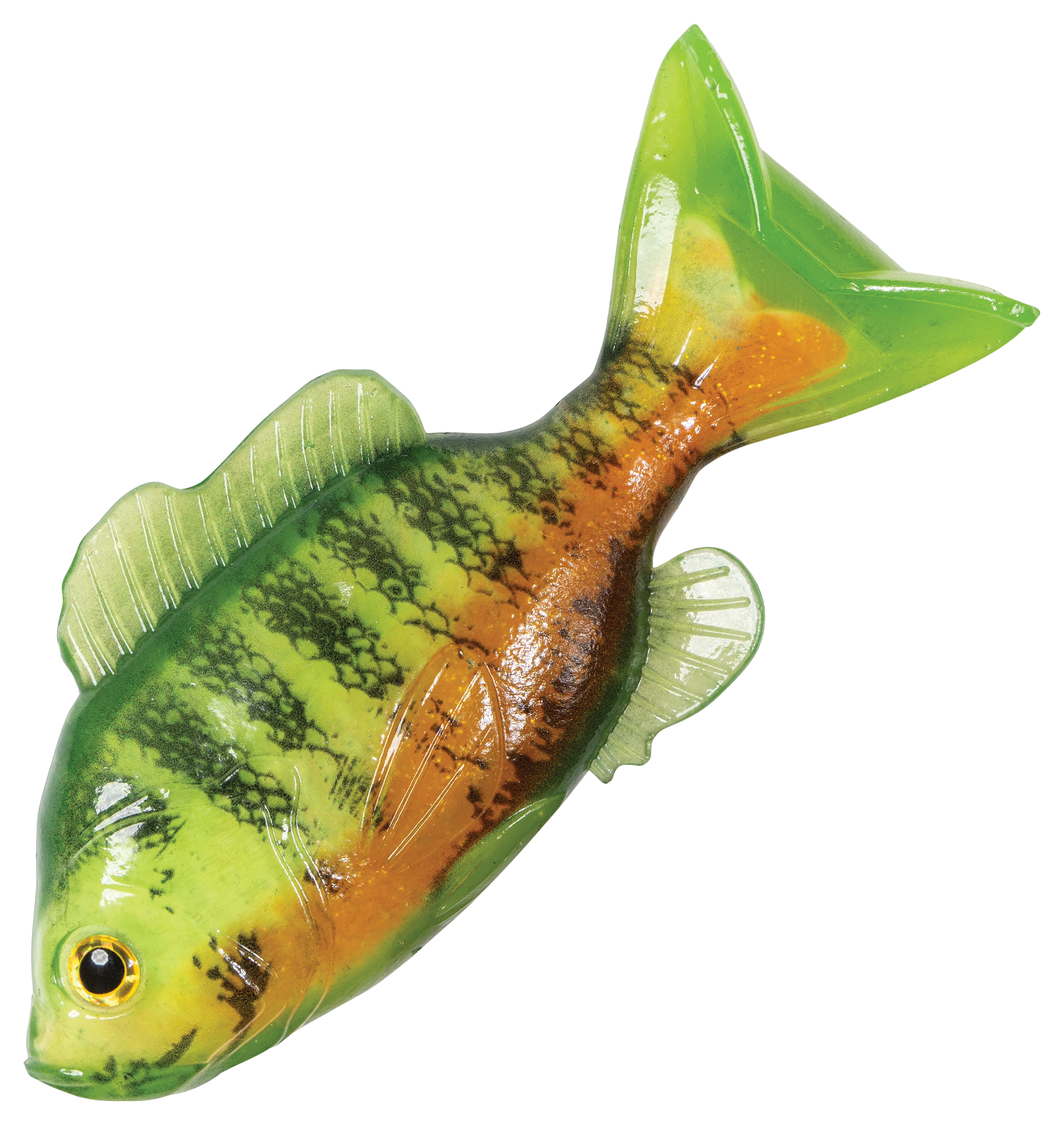 Image of LIVETARGET Sunfish - Chartreuse/Orange - 3.3''