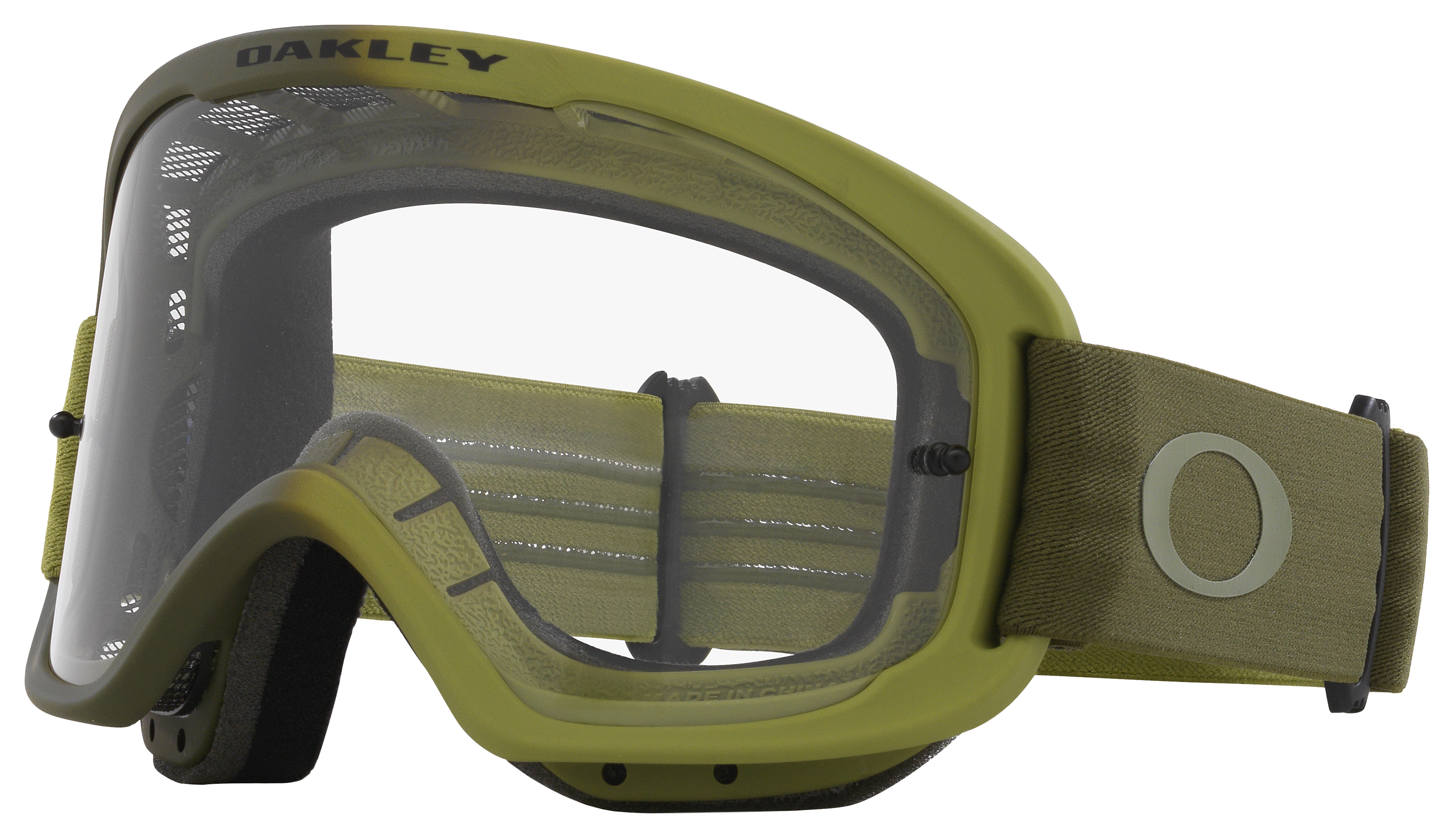 Image of Oakley O-Frame 2.0 MTB Goggles - Fern Dark Brush/Clear - Medium