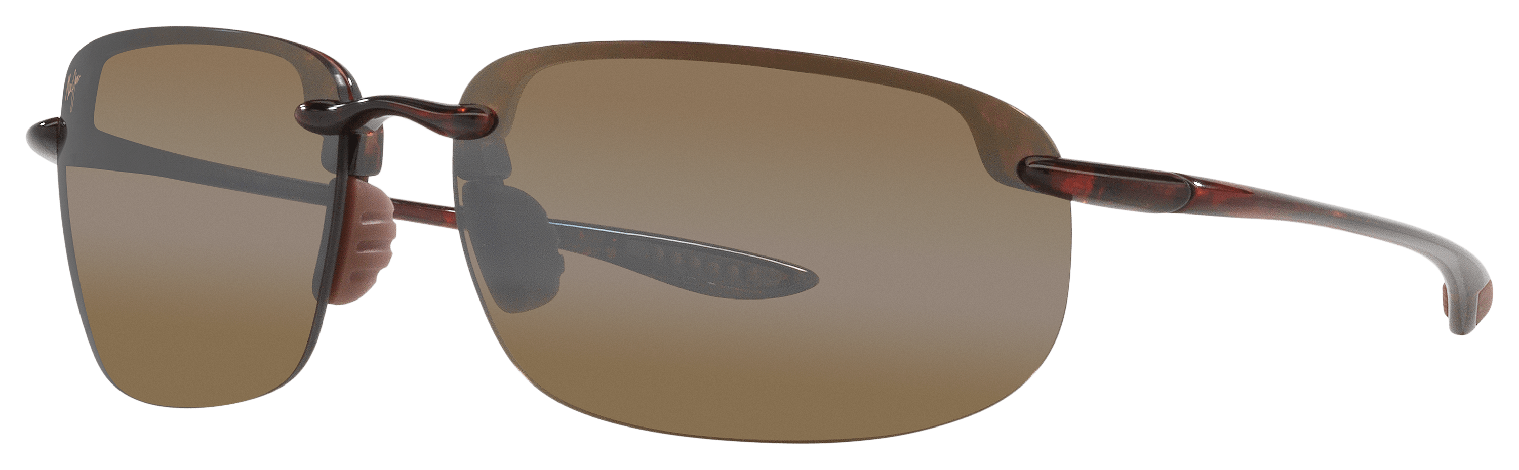 Image of Maui Jim Ho'okipa Polarized Sunglasses - Tortoise/HCL Bronze - XX-Large