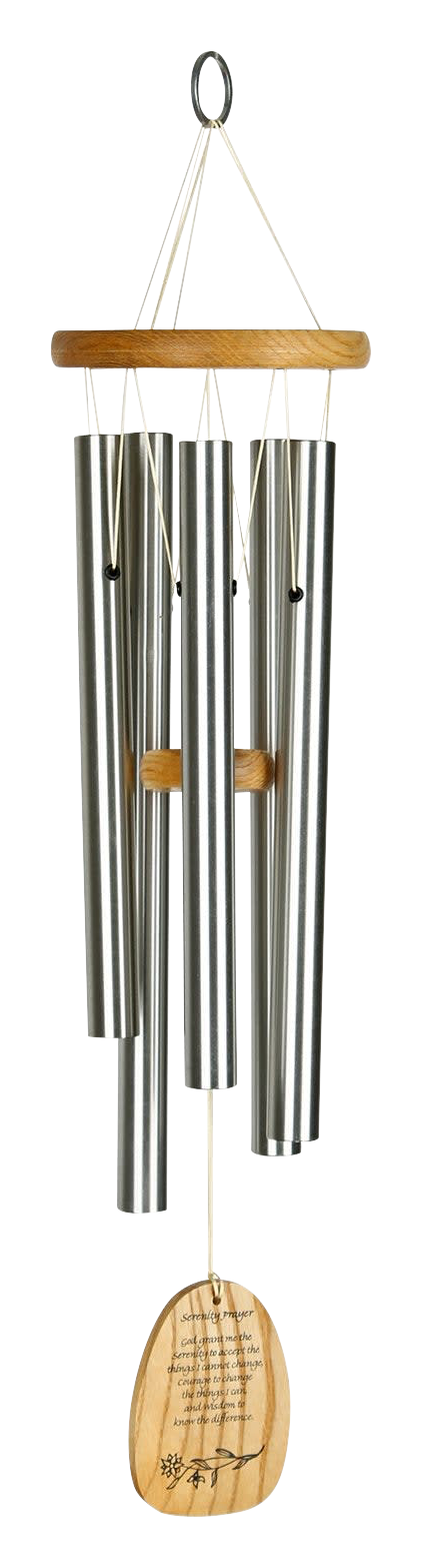 Woodstock Chimes Reflections Serenity Prayer Chime